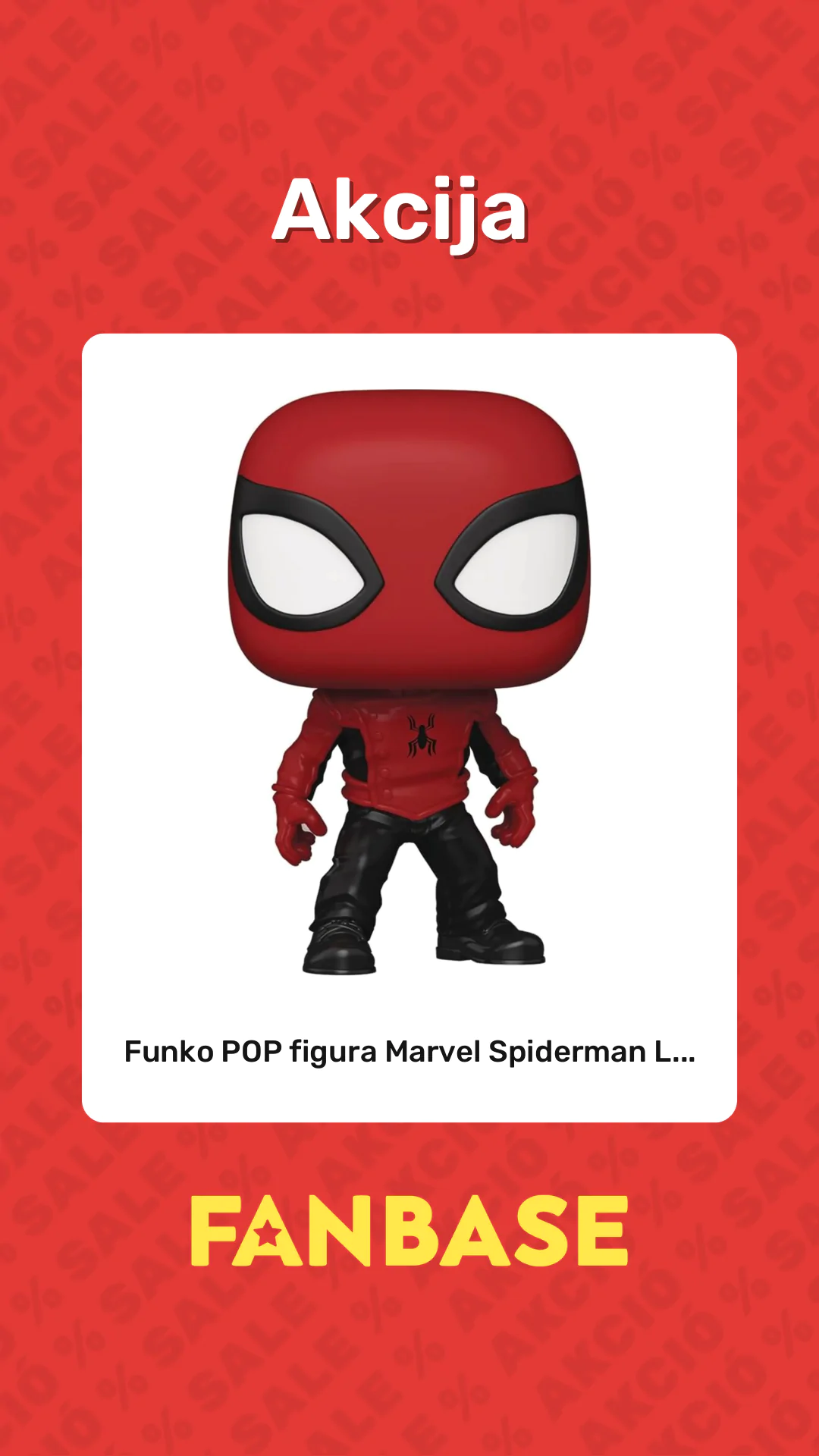Akcija: Funko POP figura Marvel Spiderman L...