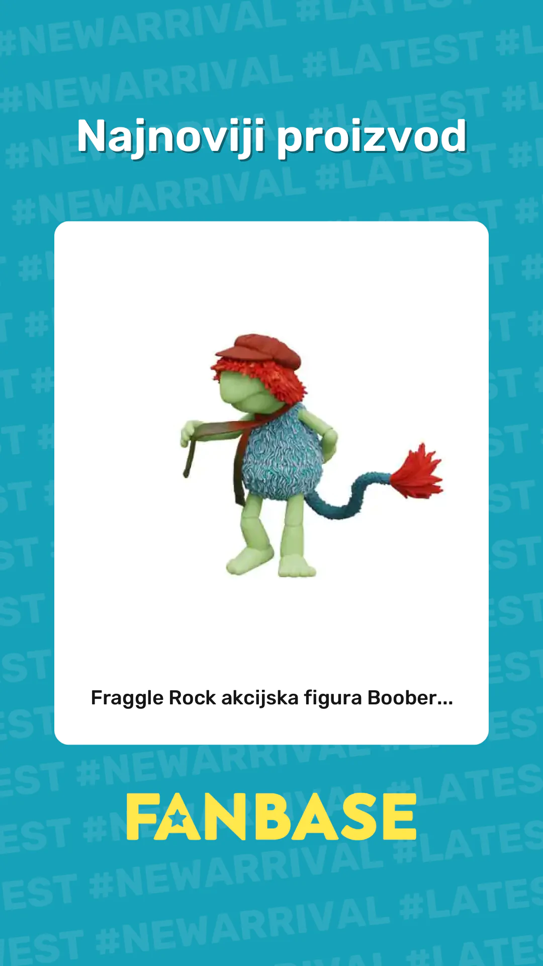 Najnoviji proizvod: Fraggle Rock akcijska figura Boober...