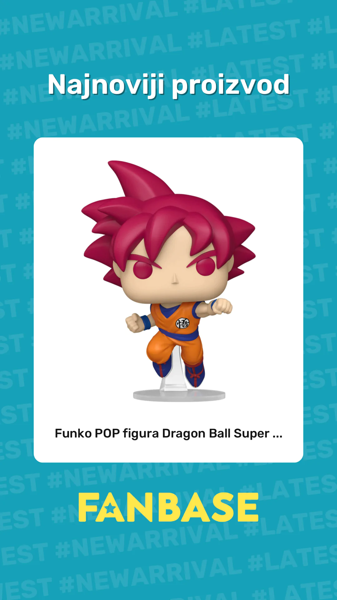 Najnoviji proizvod: Funko POP figura Dragon Ball Super ...
