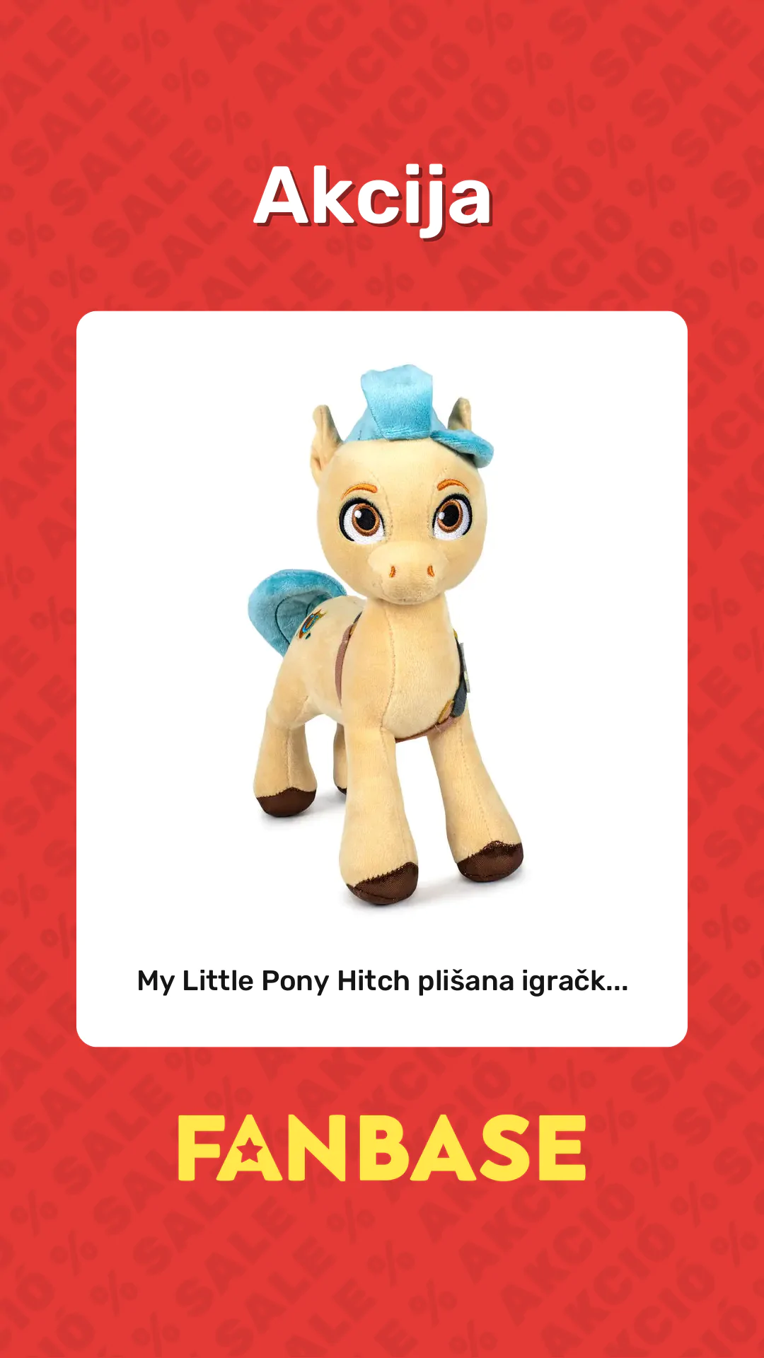 Akcija: My Little Pony Hitch plišana igračk...