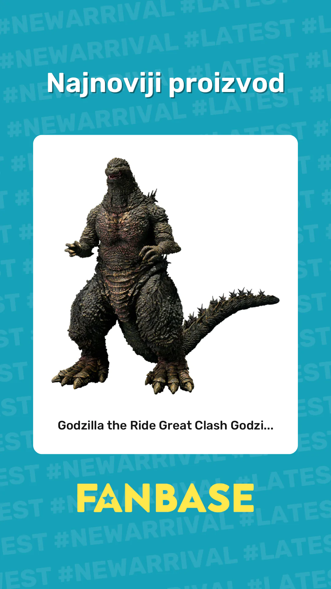 Najnoviji proizvod: Godzilla the Ride Great Clash Godzi...