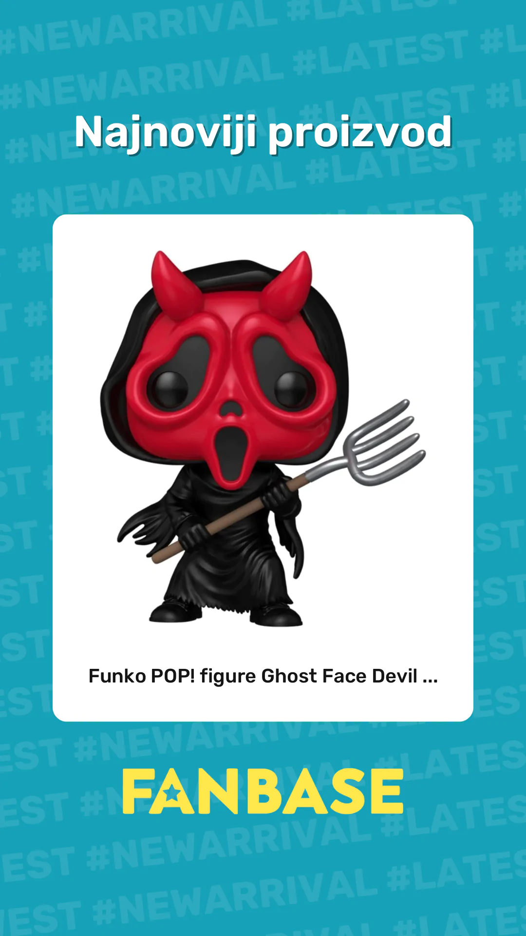 Najnoviji proizvod: Funko POP! figure Ghost Face Devil ...
