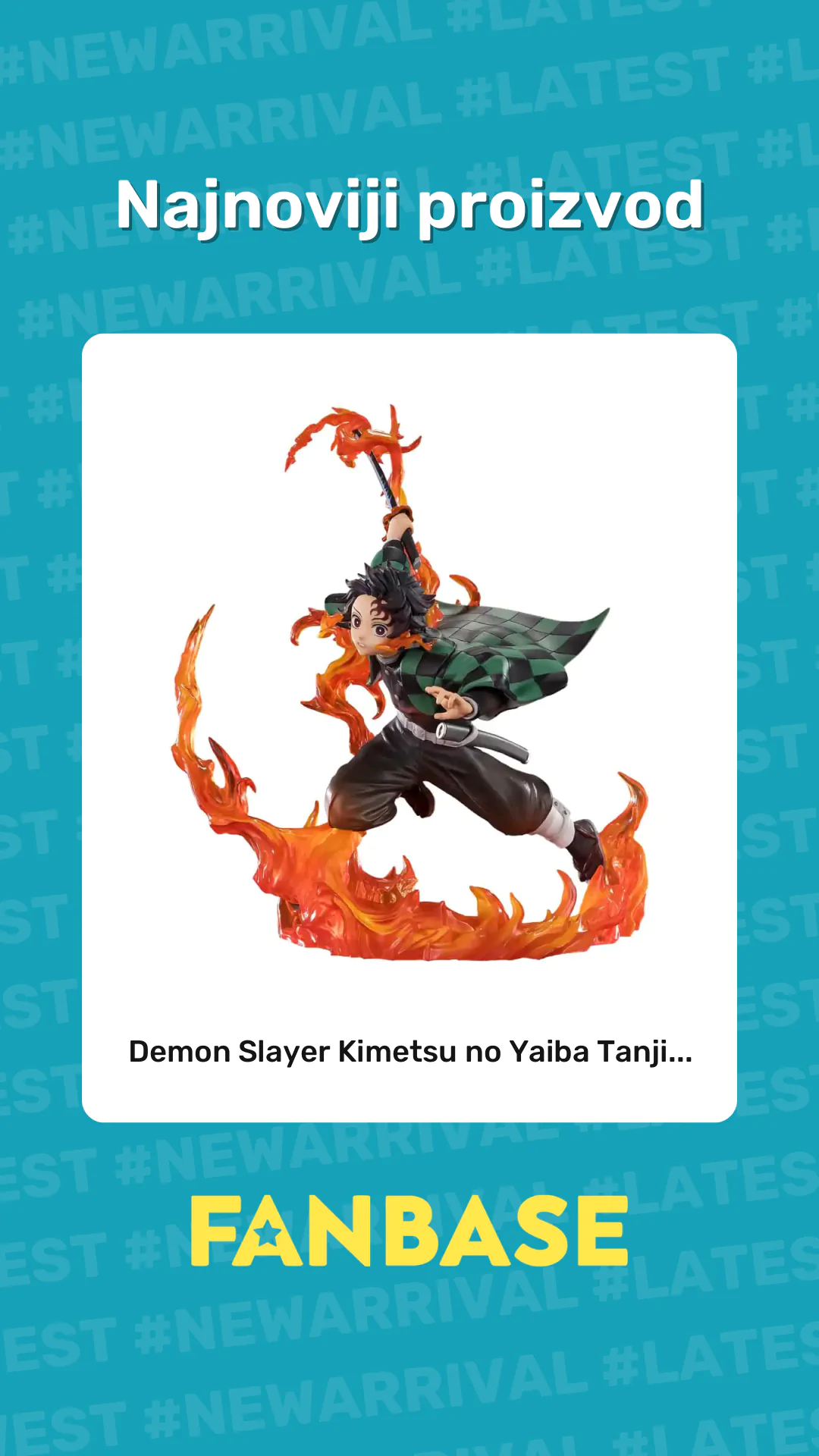 Najnoviji proizvod: Demon Slayer Kimetsu no Yaiba Tanji...