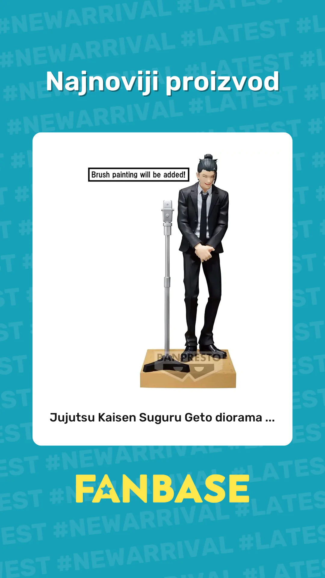 Najnoviji proizvod: Jujutsu Kaisen Suguru Geto diorama ...