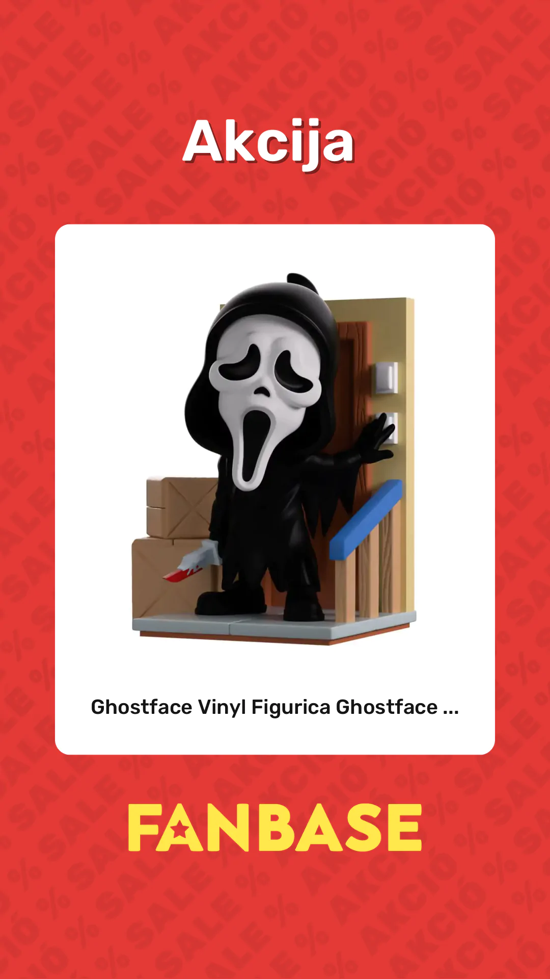 Akcija: Ghostface Vinyl Figurica Ghostface ...