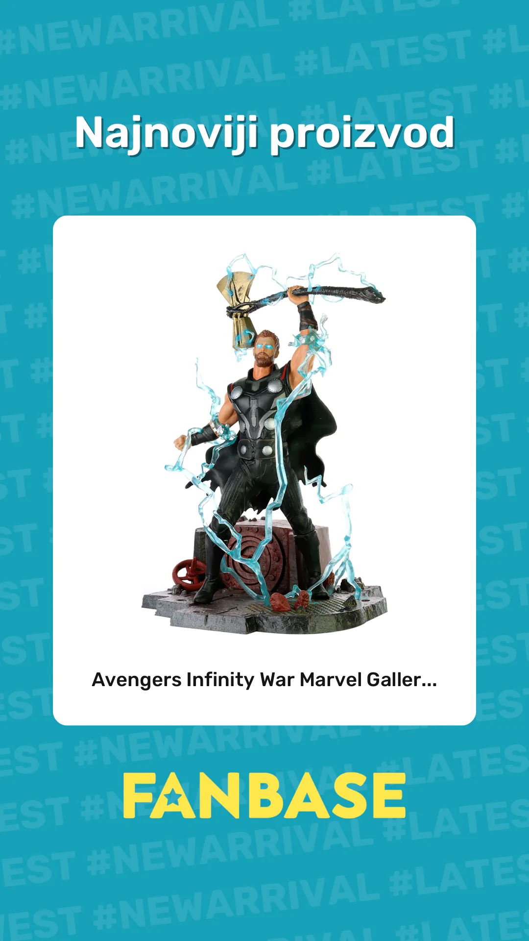 Najnoviji proizvod: Avengers Infinity War Marvel Galler...