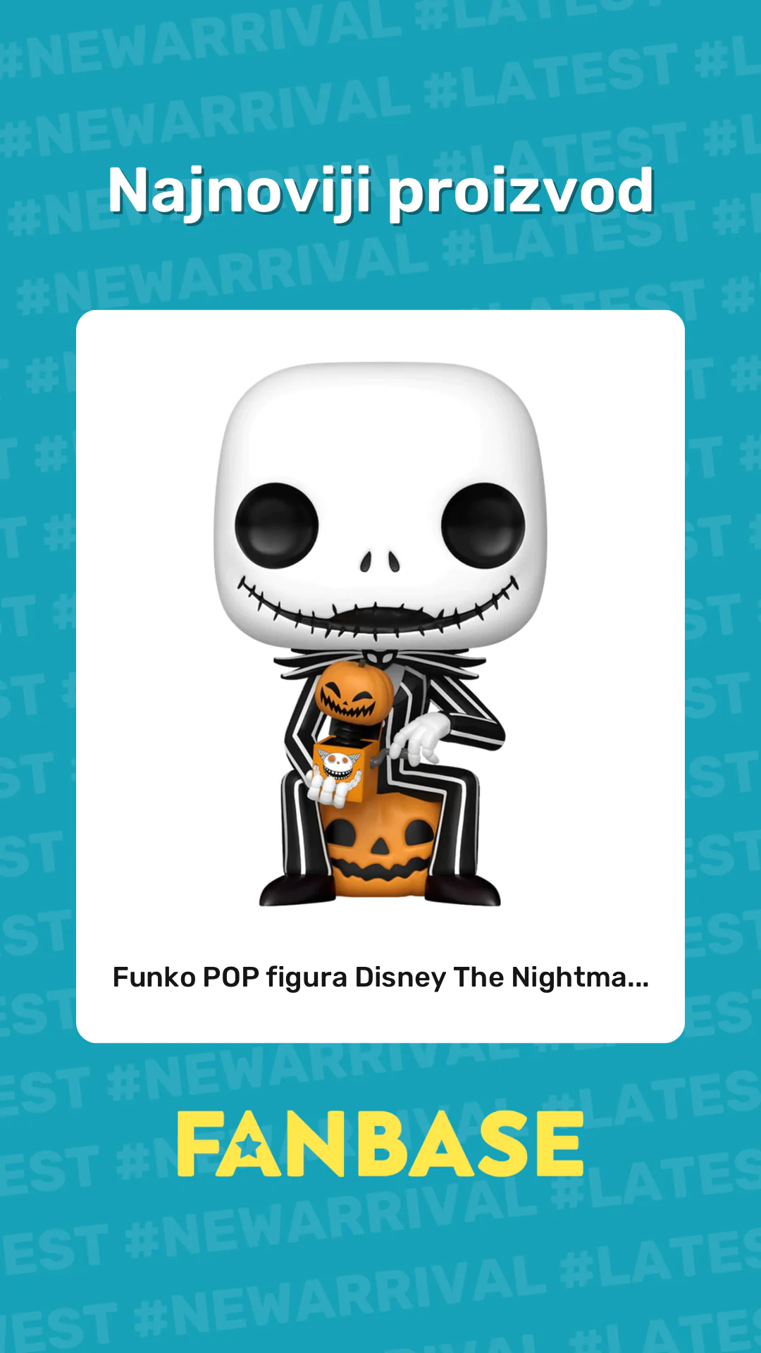 Najnoviji proizvod: Funko POP figura Disney The Nightma...