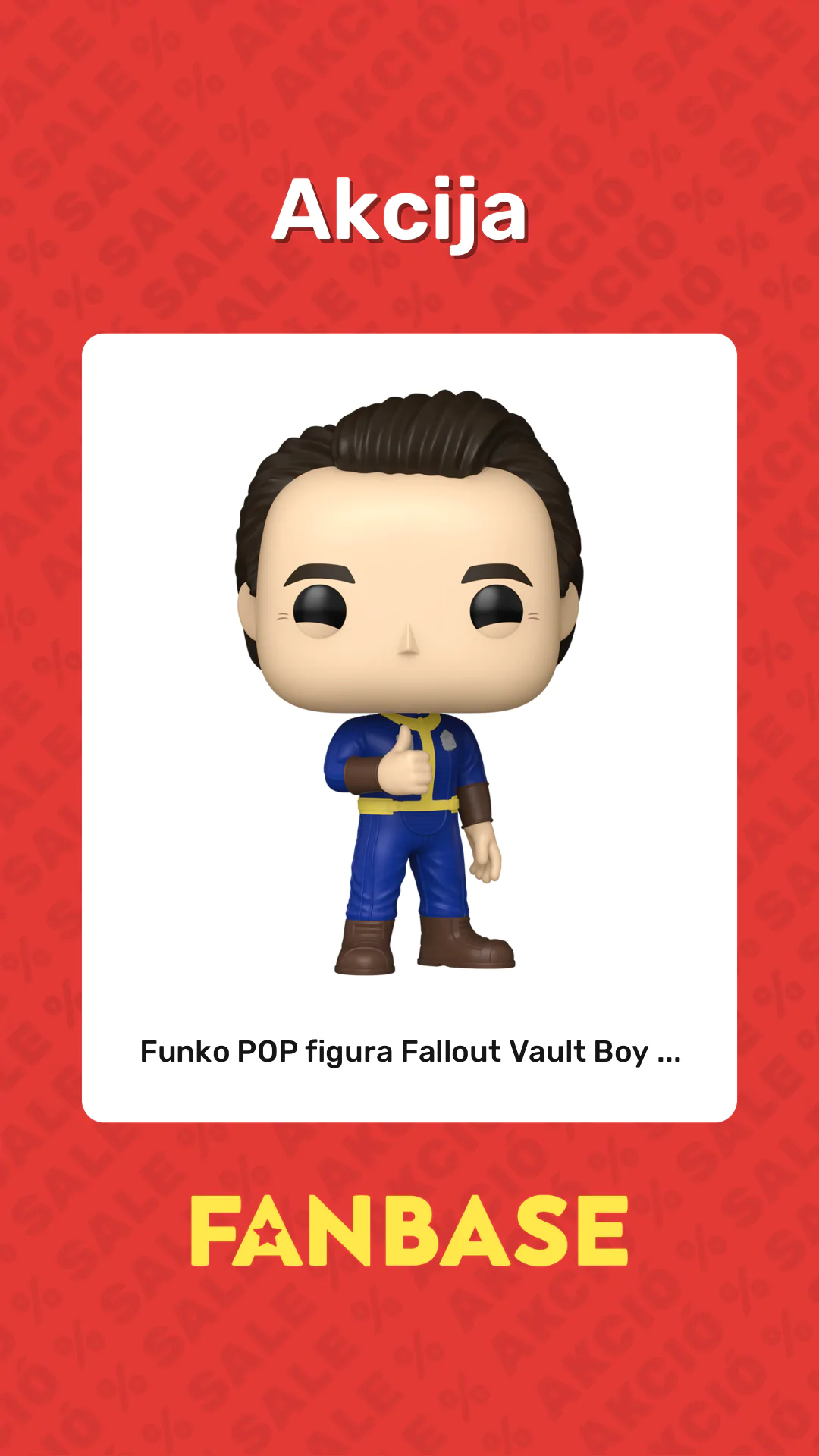 Akcija: Funko POP figura Fallout Vault Boy ...