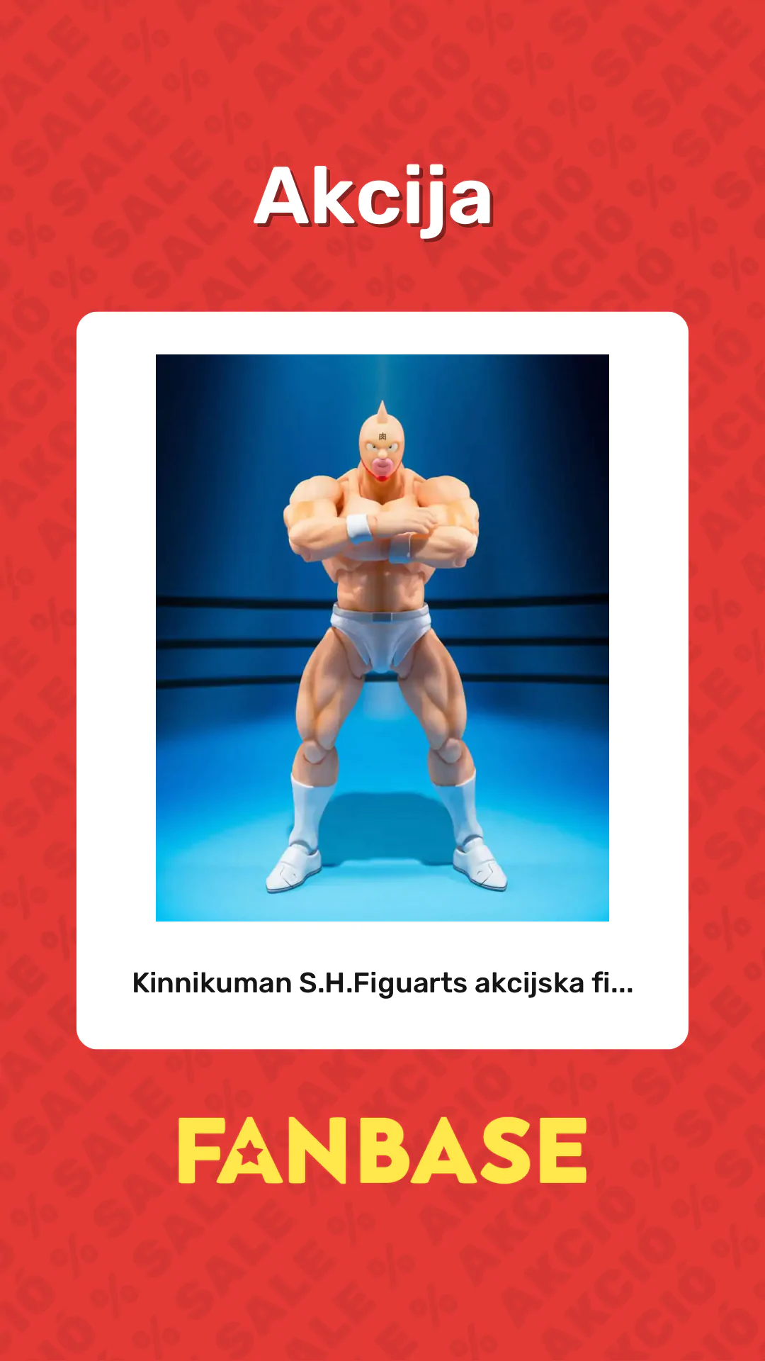 Akcija: Kinnikuman S.H.Figuarts akcijska fi...