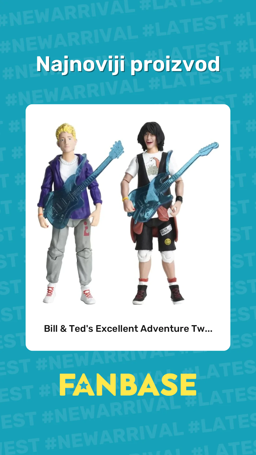 Najnoviji proizvod: Bill & Ted's Excellent Adventure Tw...