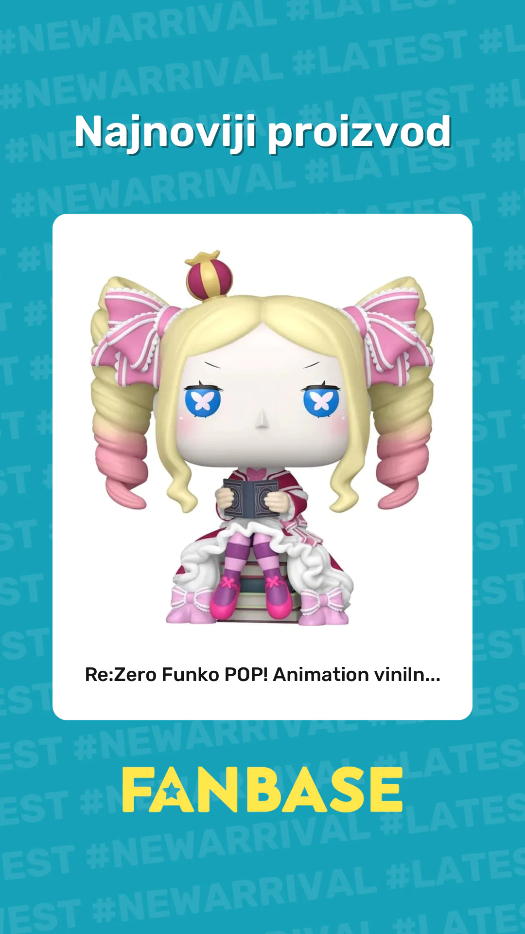 Najnoviji proizvod: Re:Zero Funko POP! Animation viniln...
