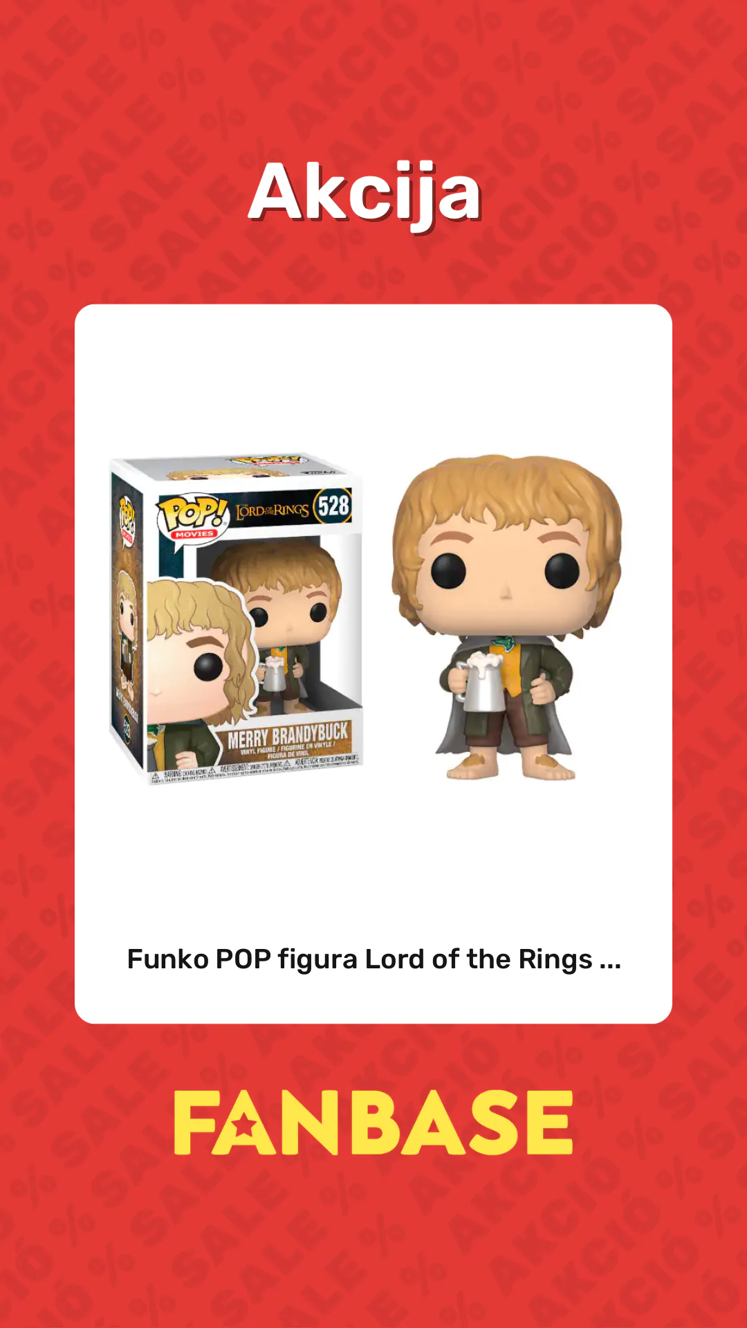 Akcija: Funko POP figura Lord of the Rings ...