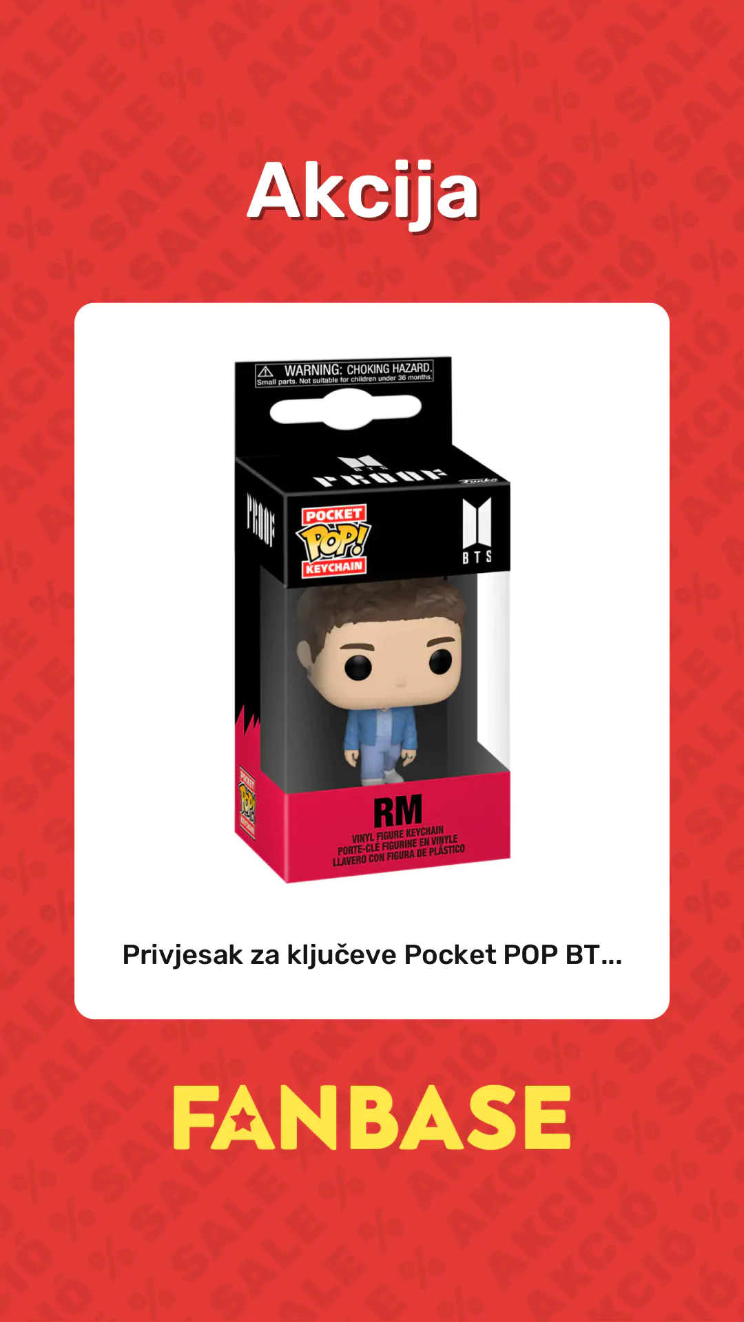Akcija: Privjesak za ključeve Pocket POP BT...