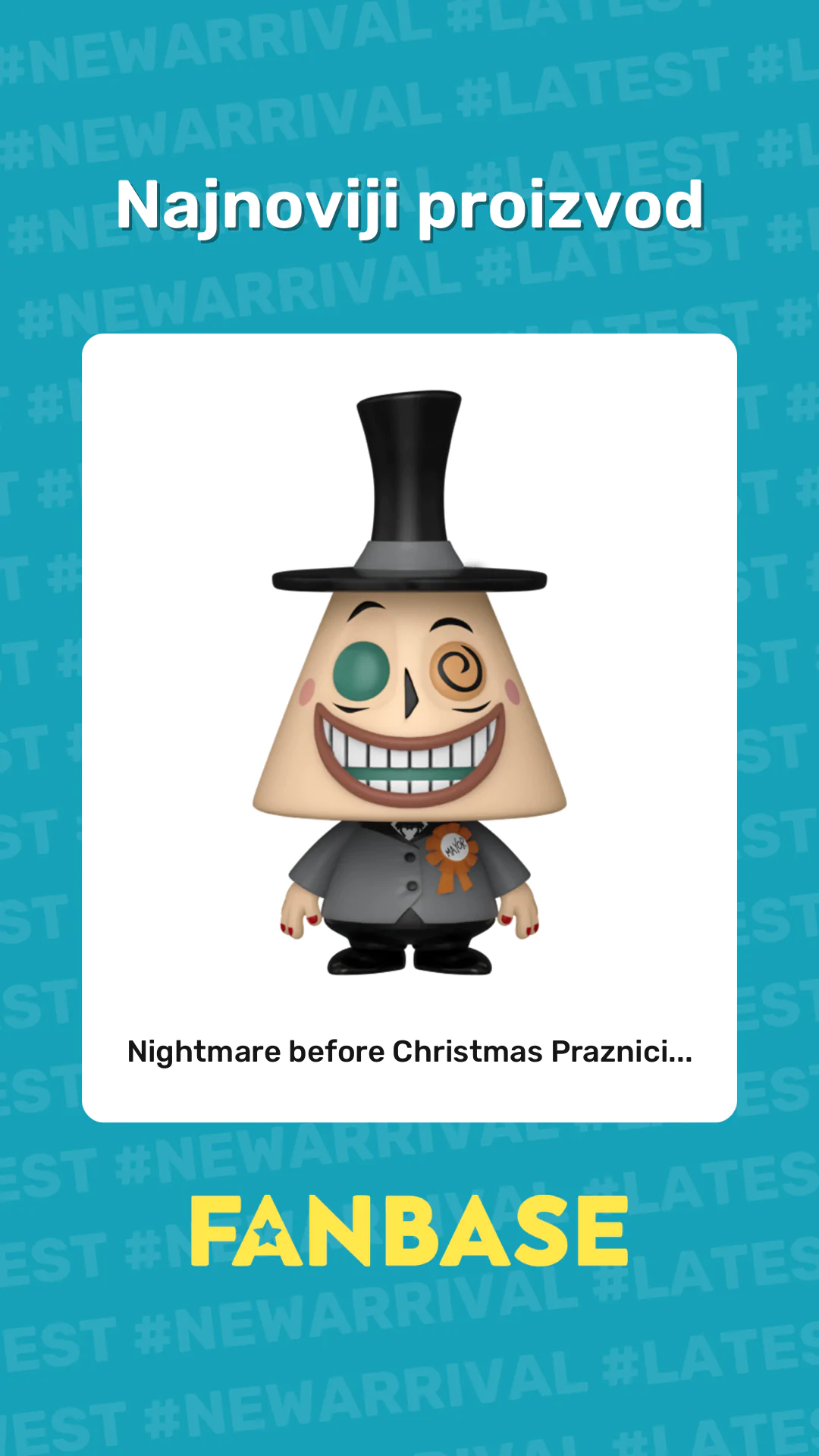 Najnoviji proizvod: Nightmare before Christmas Praznici...