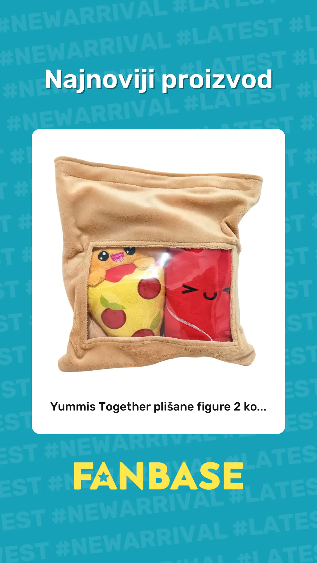 Najnoviji proizvod: Yummis Together plišane figure 2 ko...