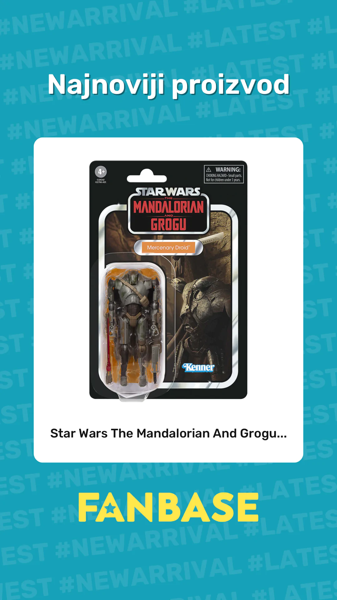 Najnoviji proizvod: Star Wars The Mandalorian And Grogu...