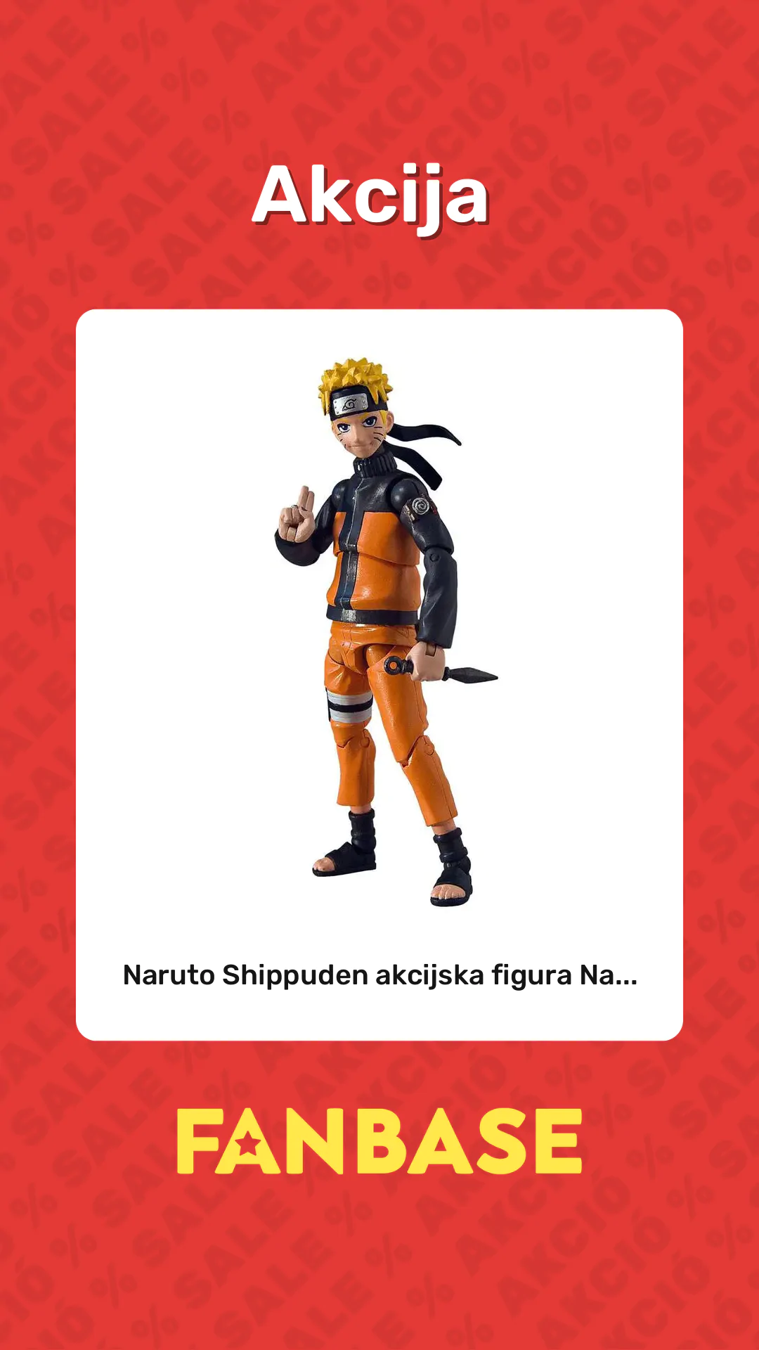 Akcija: Naruto Shippuden akcijska figura Na...