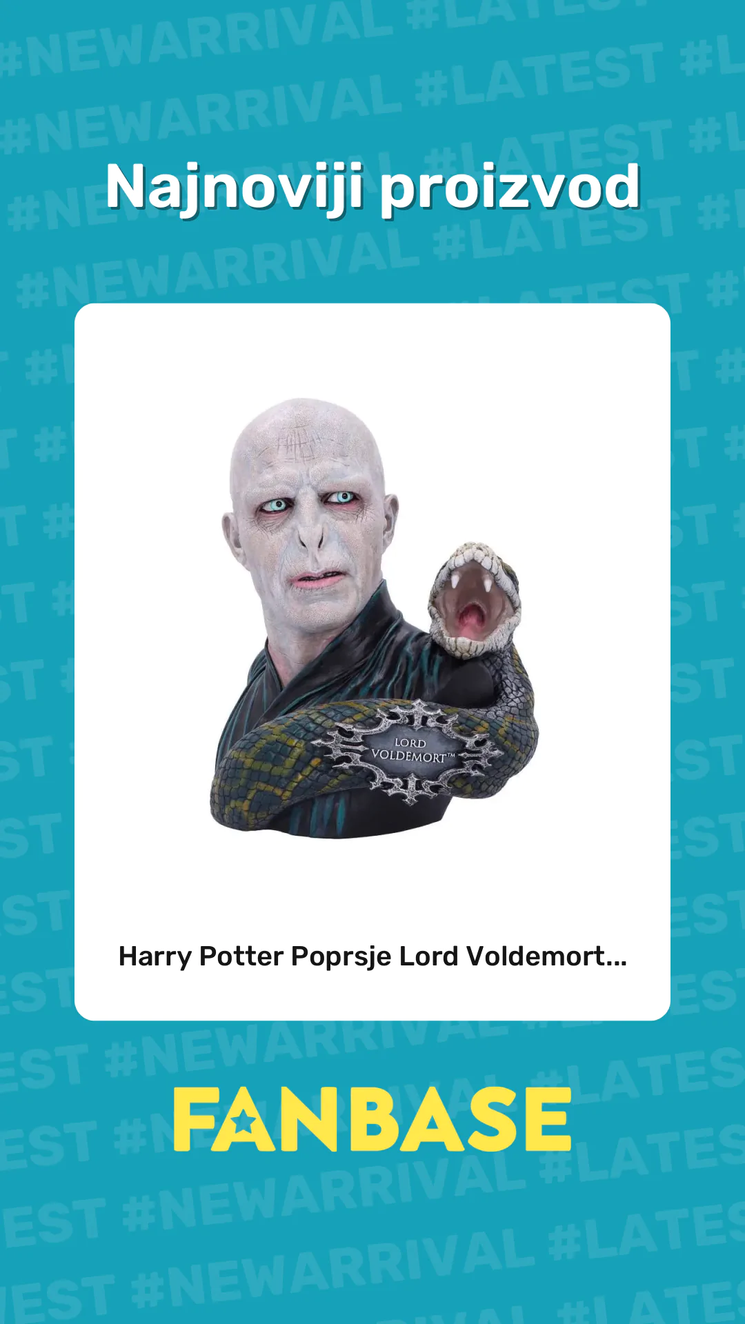 Najnoviji proizvod: Harry Potter Poprsje Lord Voldemort...