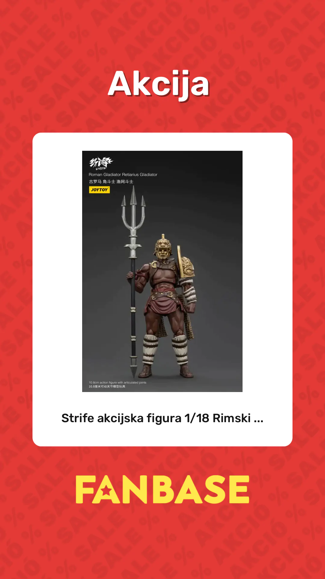 Akcija: Strife akcijska figura 1/18 Rimski ...