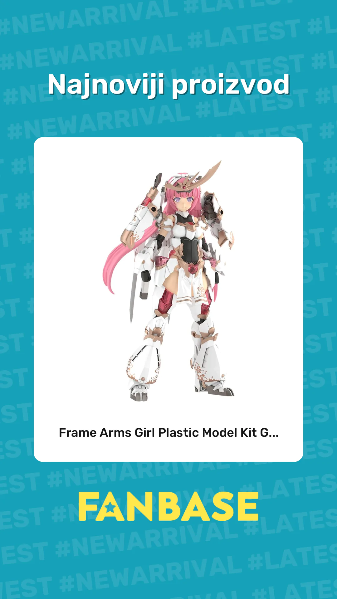 Najnoviji proizvod: Frame Arms Girl Plastic Model Kit G...