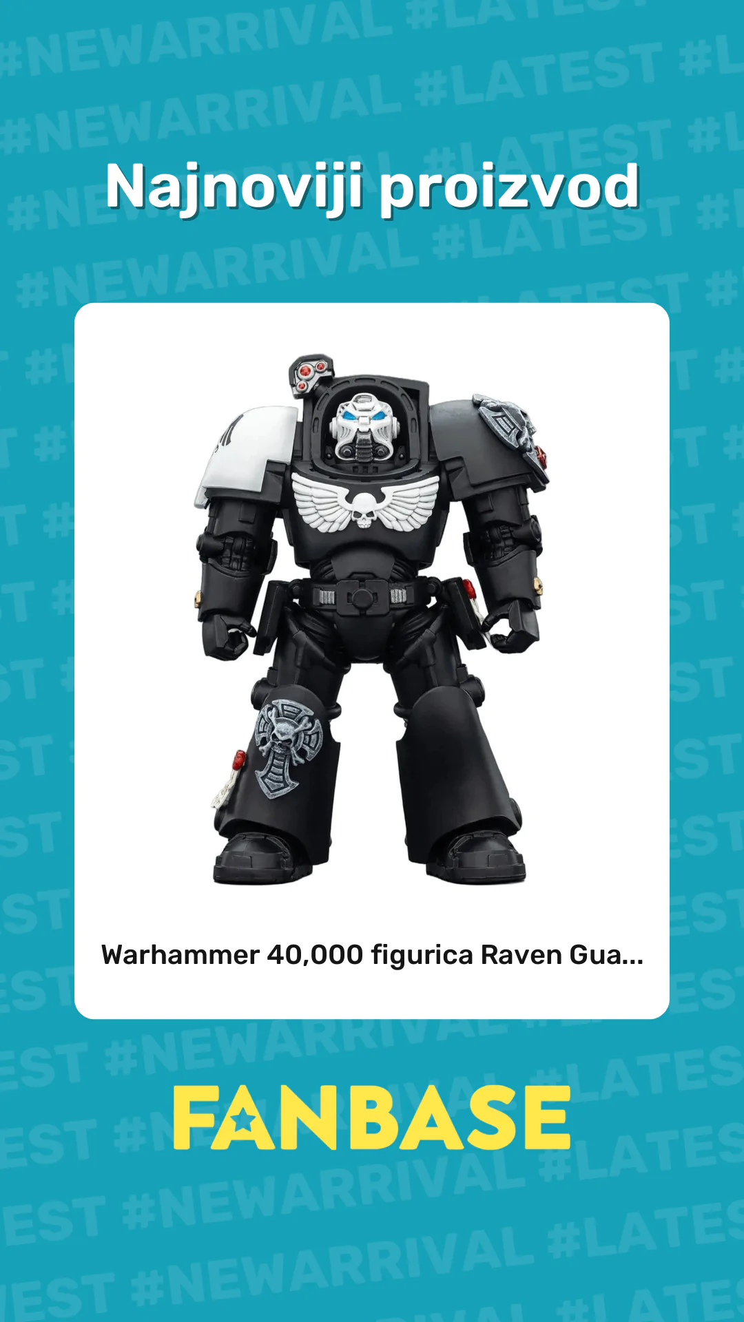 Najnoviji proizvod: Warhammer 40,000 figurica Raven Gua...