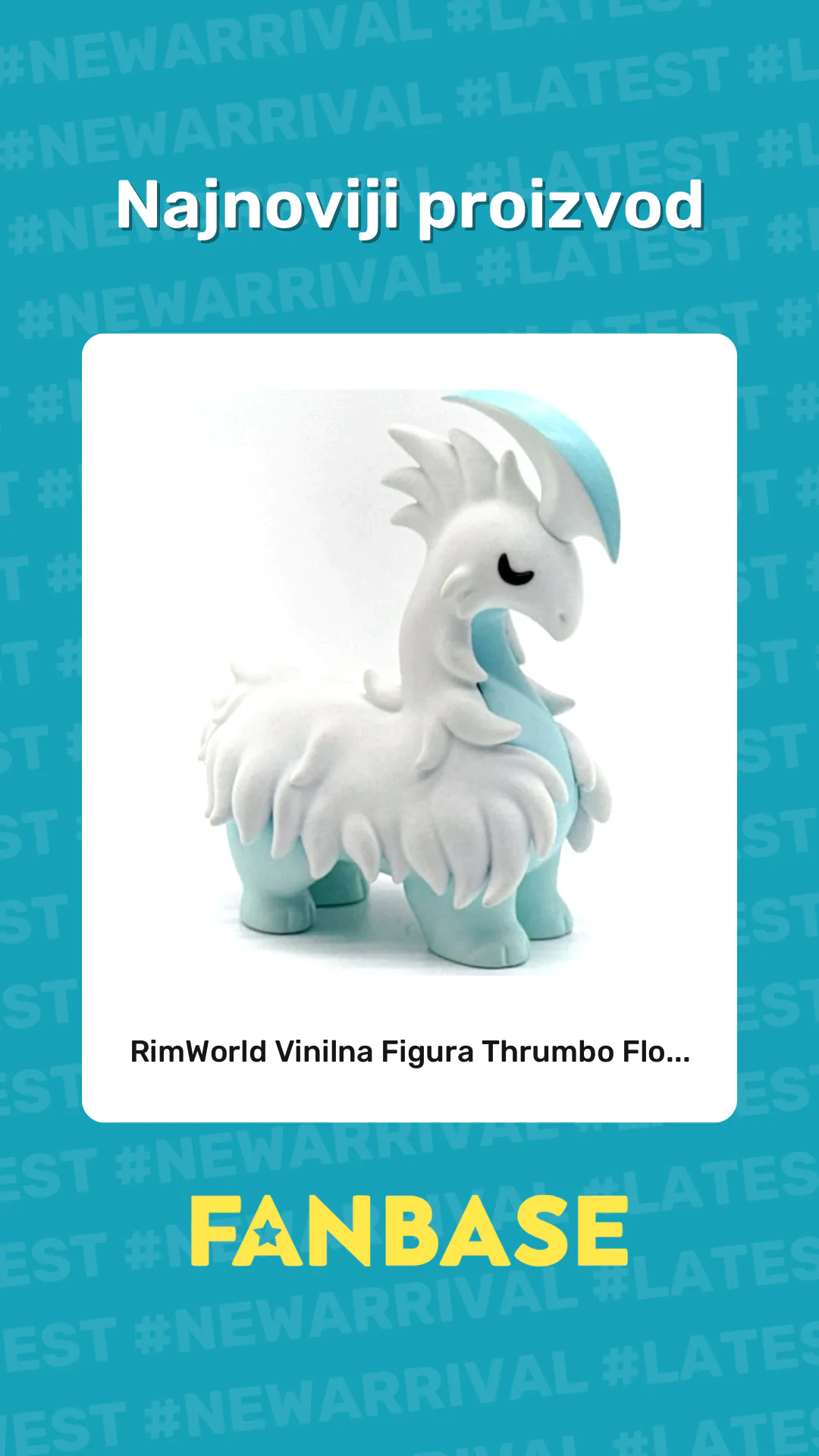 Najnoviji proizvod: RimWorld Vinilna Figura Thrumbo Flo...