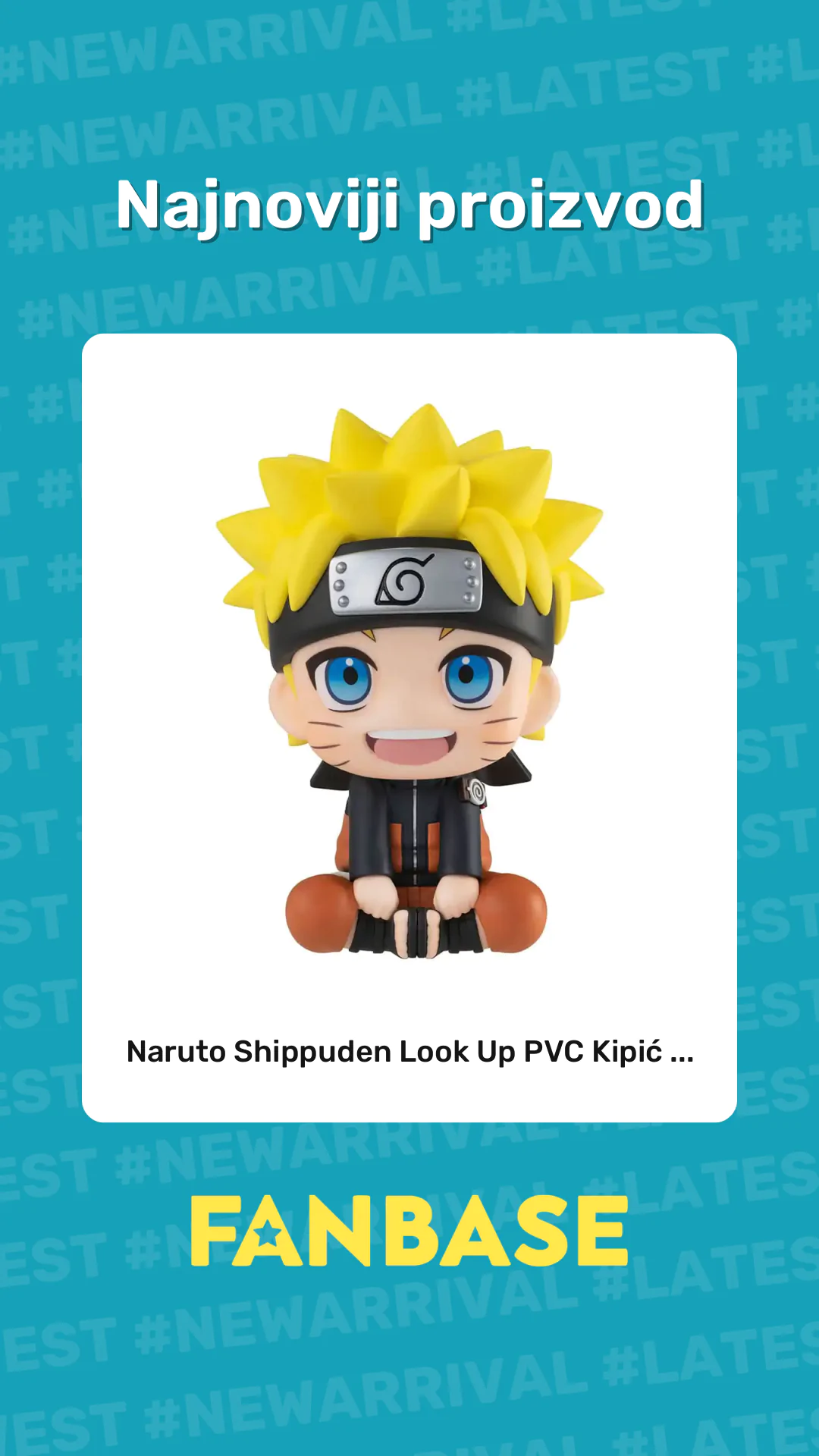 Najnoviji proizvod: Naruto Shippuden Look Up PVC Kipić ...