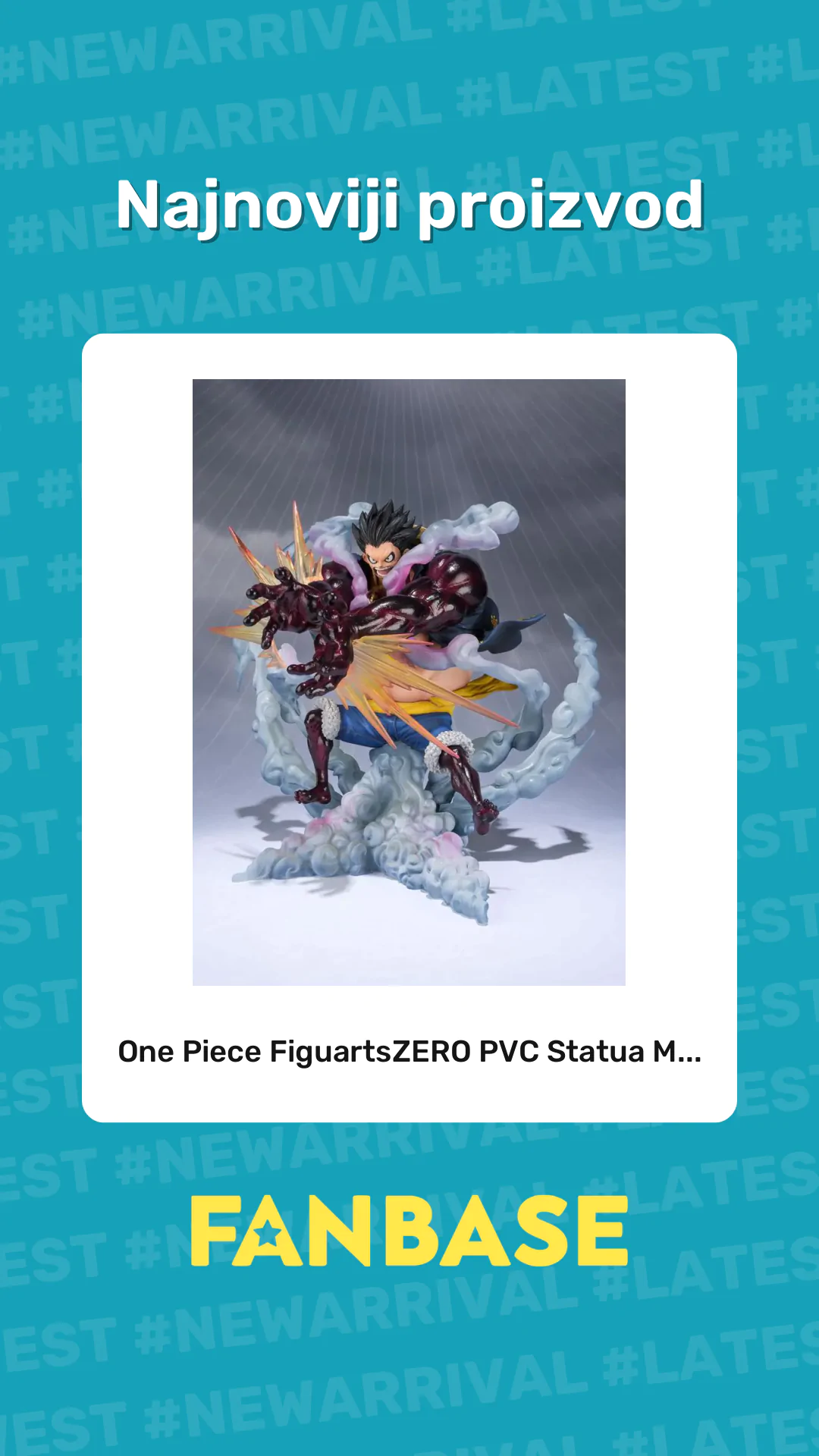 Najnoviji proizvod: One Piece FiguartsZERO PVC Statua M...