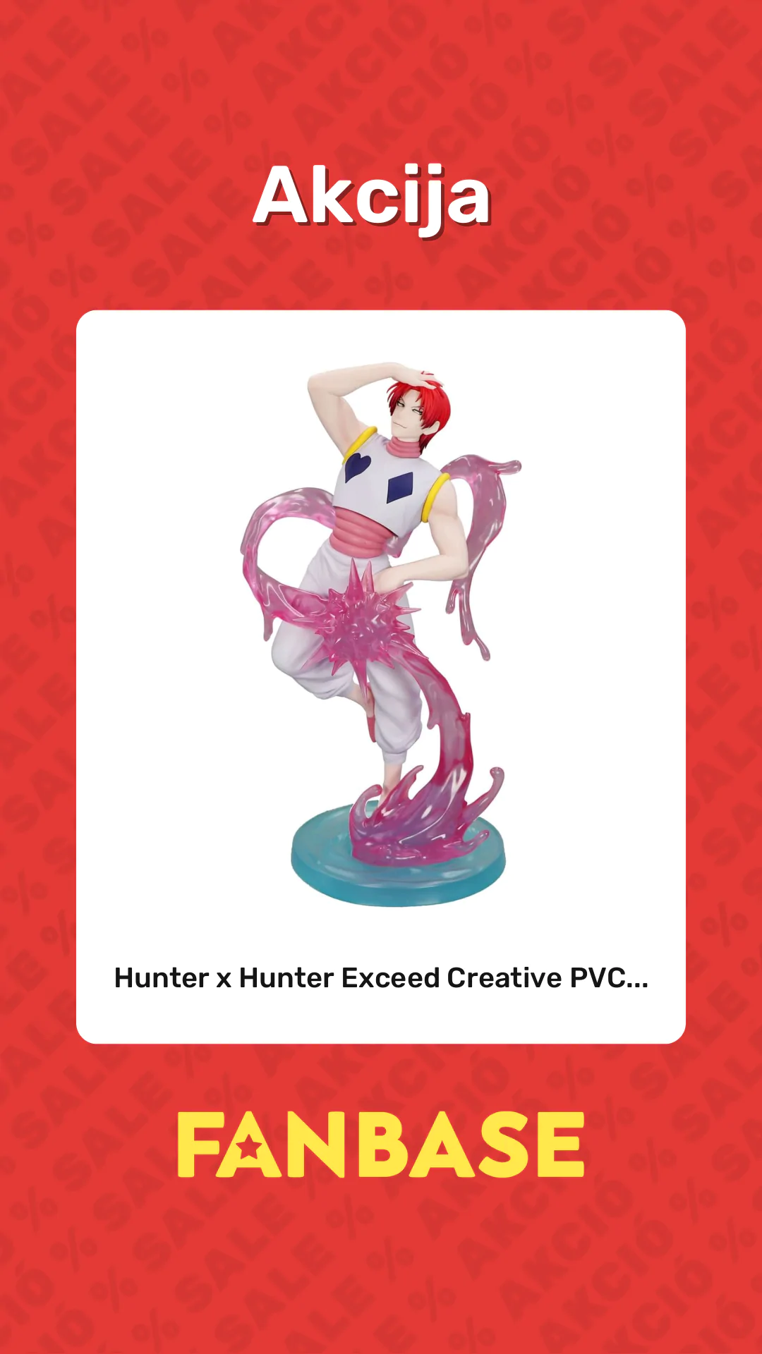 Akcija: Hunter x Hunter Exceed Creative PVC...