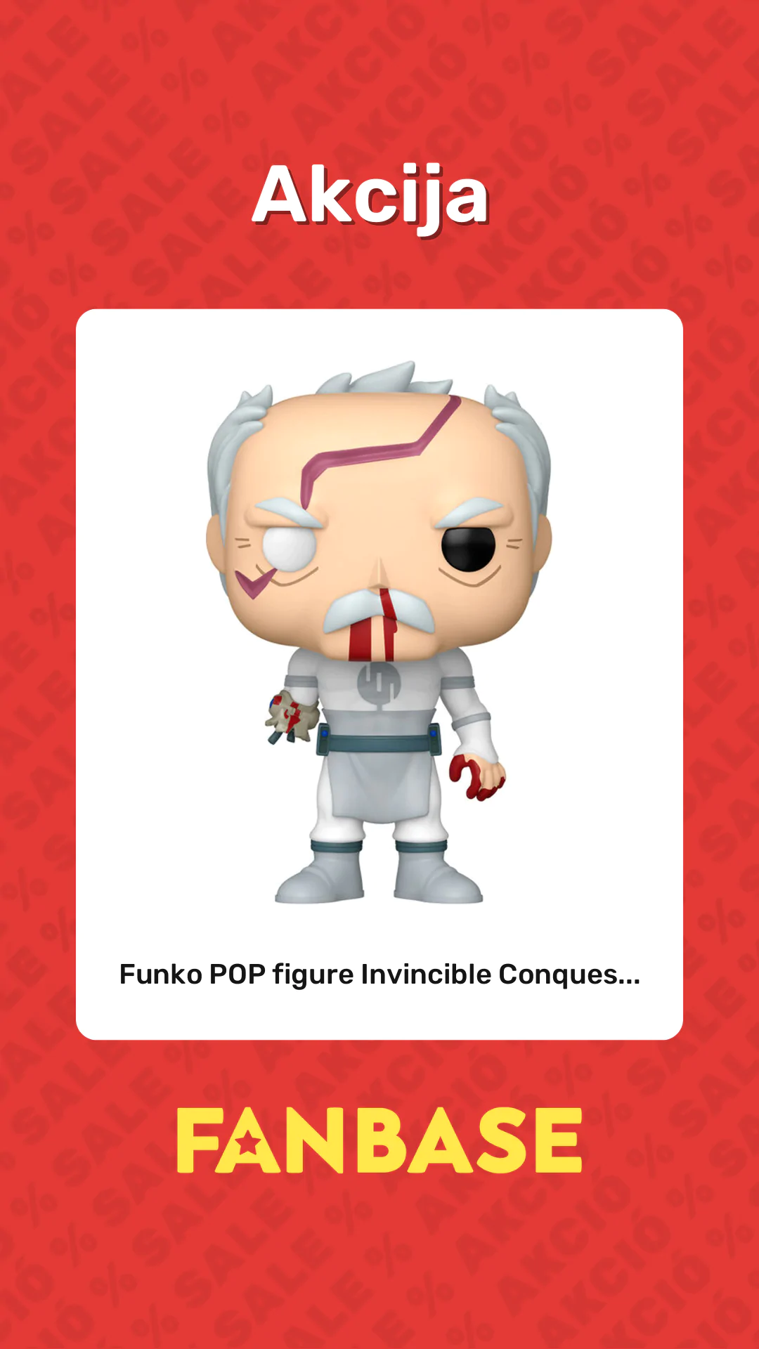 Akcija: Funko POP figure Invincible Conques...