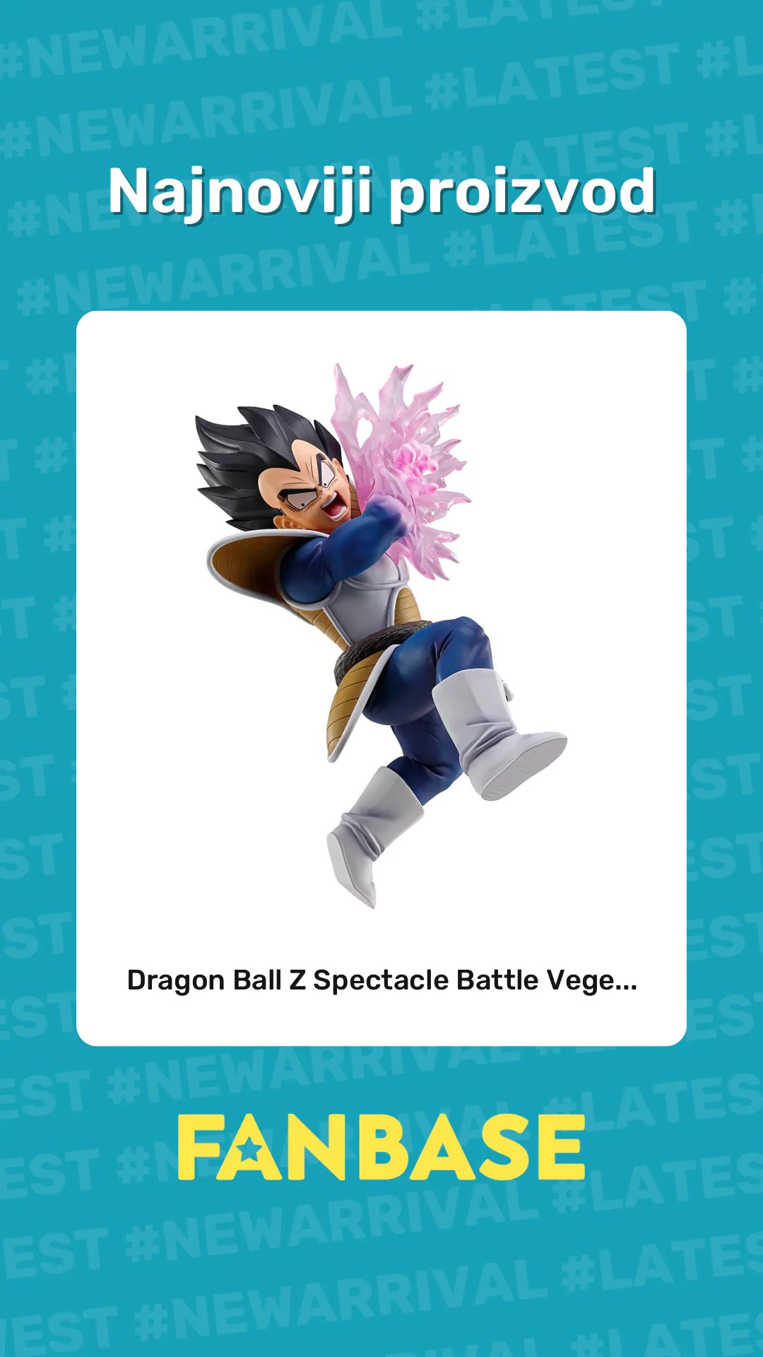 Najnoviji proizvod: Dragon Ball Z Spectacle Battle Vege...