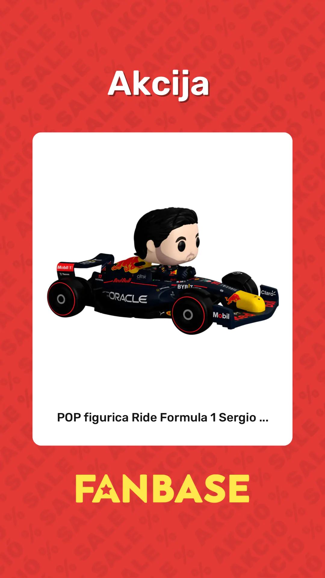 Akcija: POP figurica Ride Formula 1 Sergio ...