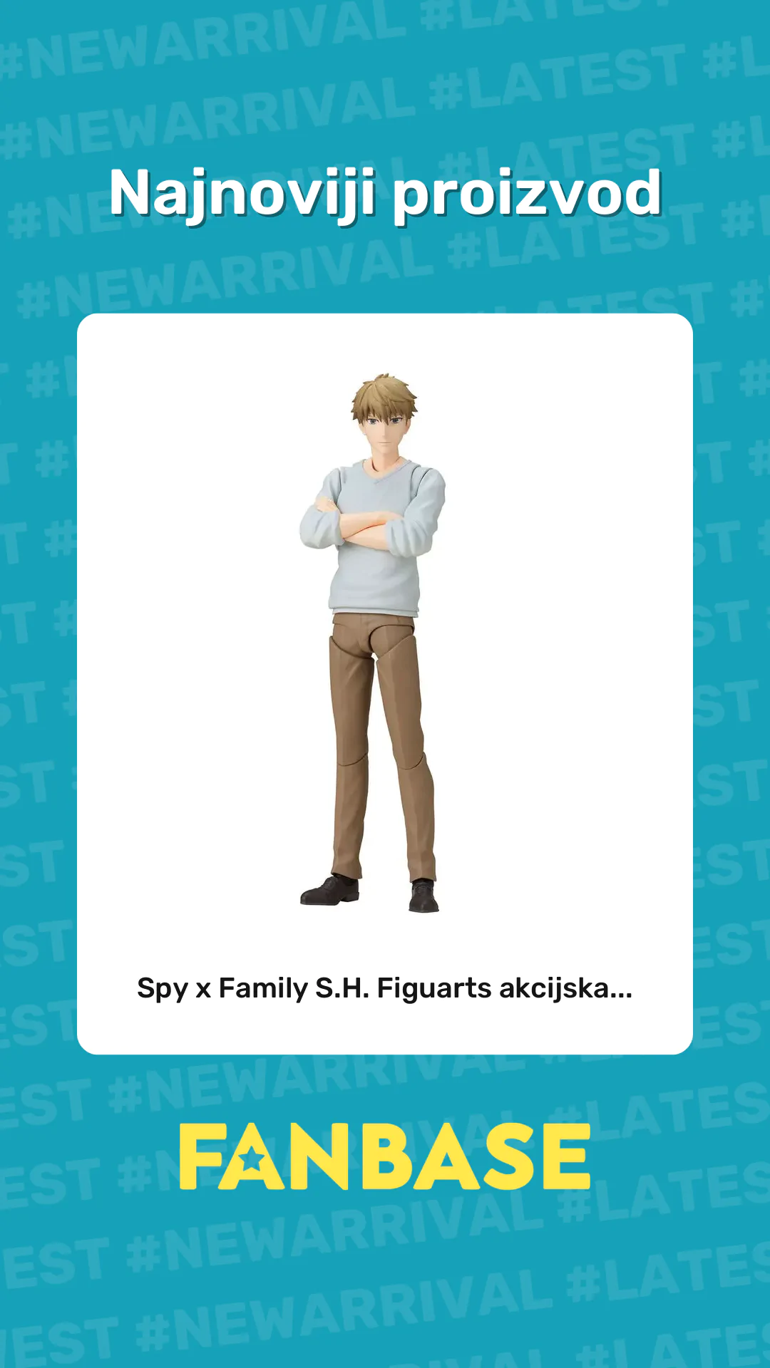 Najnoviji proizvod: Spy x Family S.H. Figuarts akcijska...