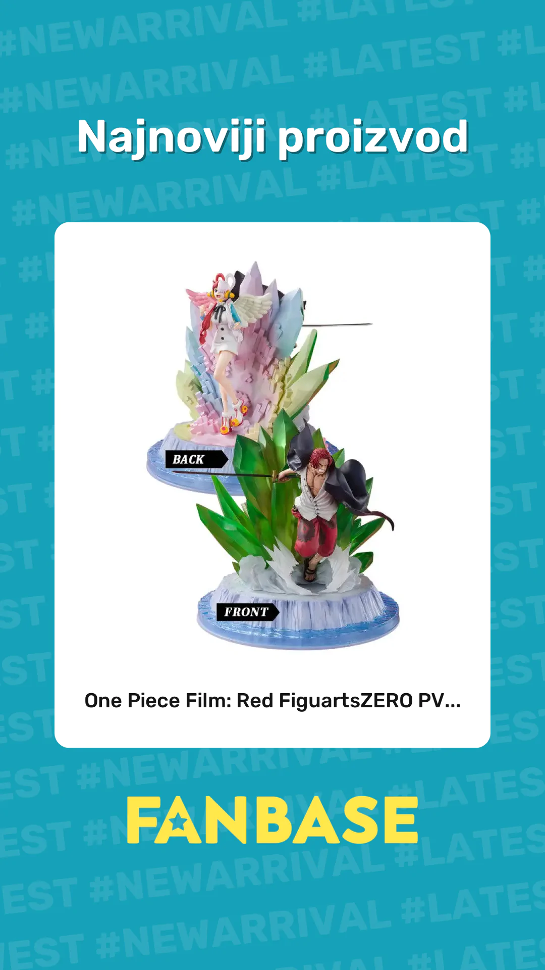 Najnoviji proizvod: One Piece Film: Red FiguartsZERO PV...