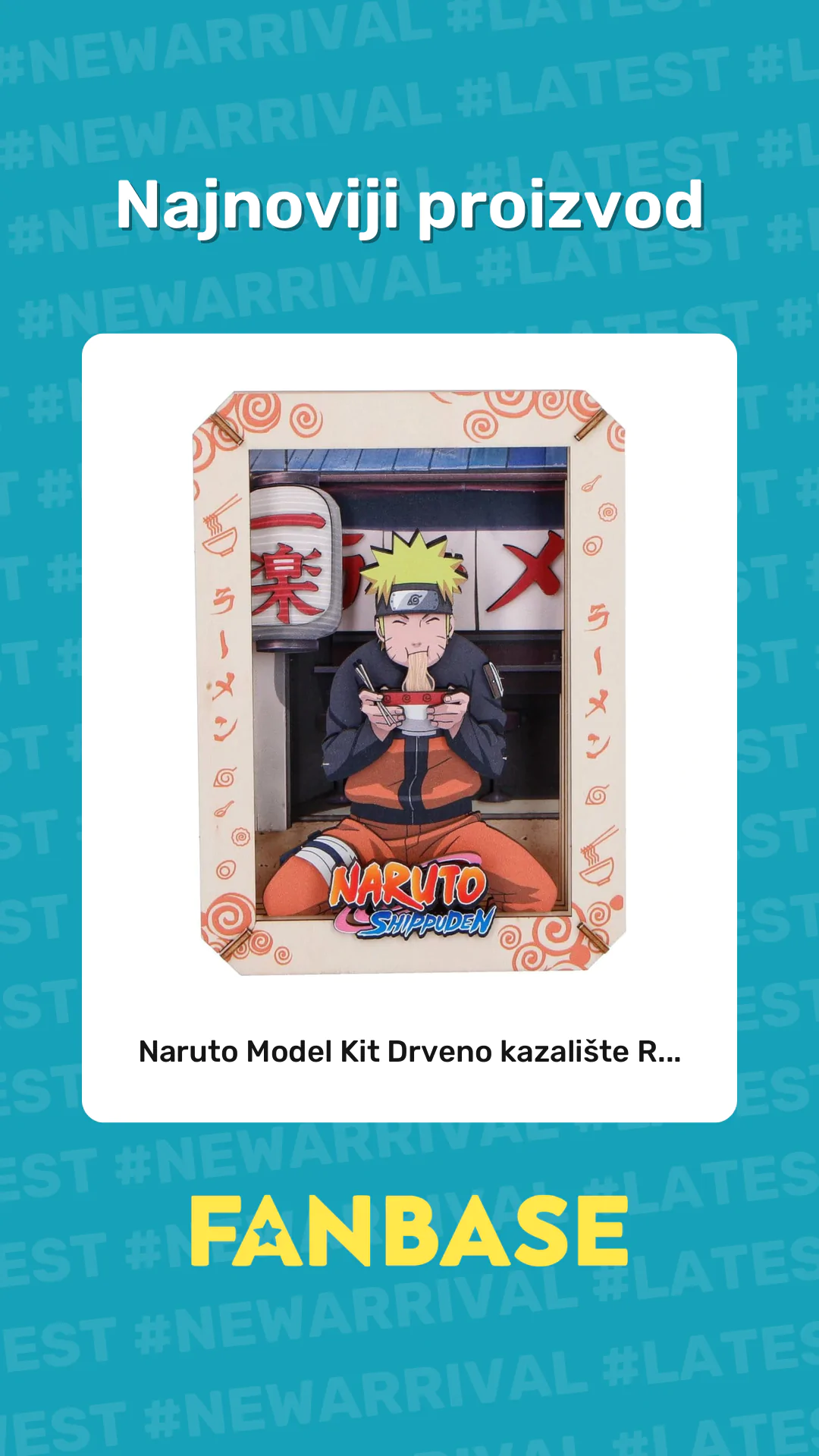 Najnoviji proizvod: Naruto Model Kit Drveno kazalište R...
