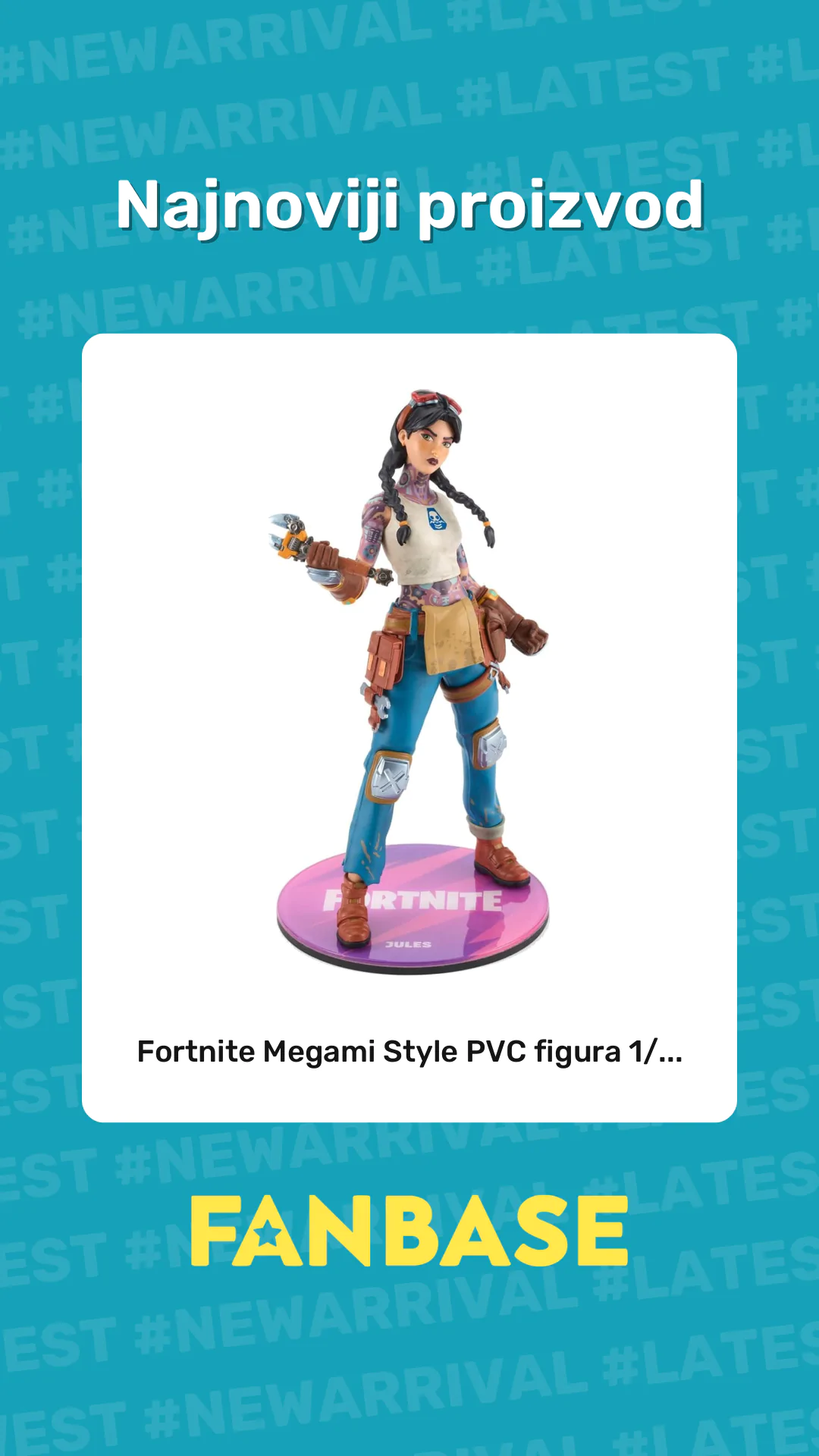 Najnoviji proizvod: Fortnite Megami Style PVC figura 1/...