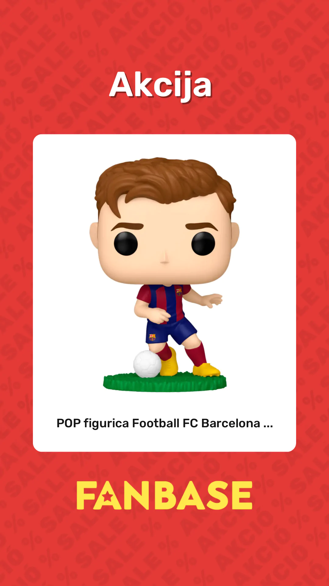 Akcija: POP figurica Football FC Barcelona ...