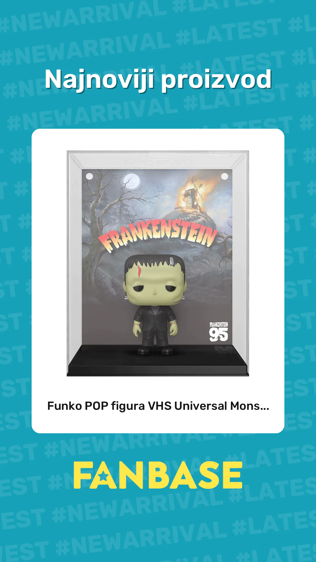 Najnoviji proizvod: Funko POP figura VHS Universal Mons...