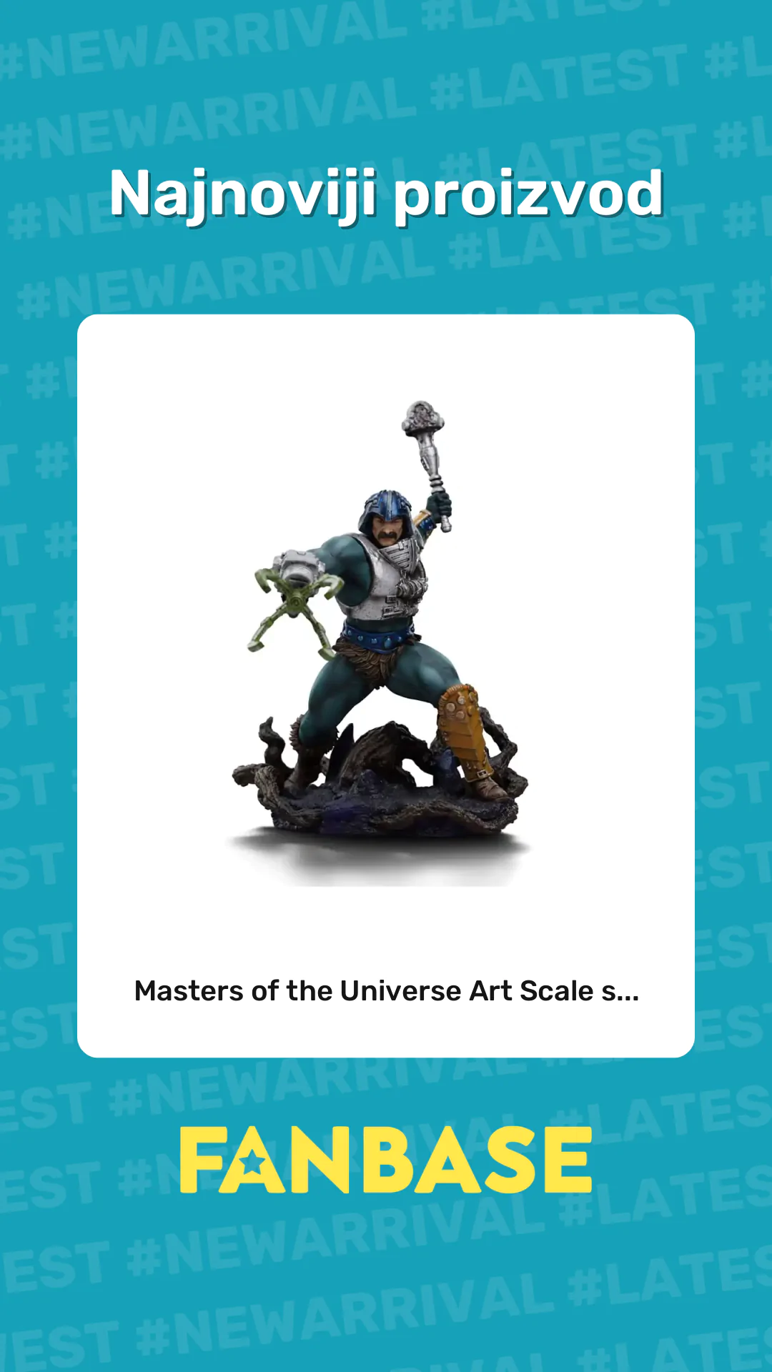 Najnoviji proizvod: Masters of the Universe Art Scale s...