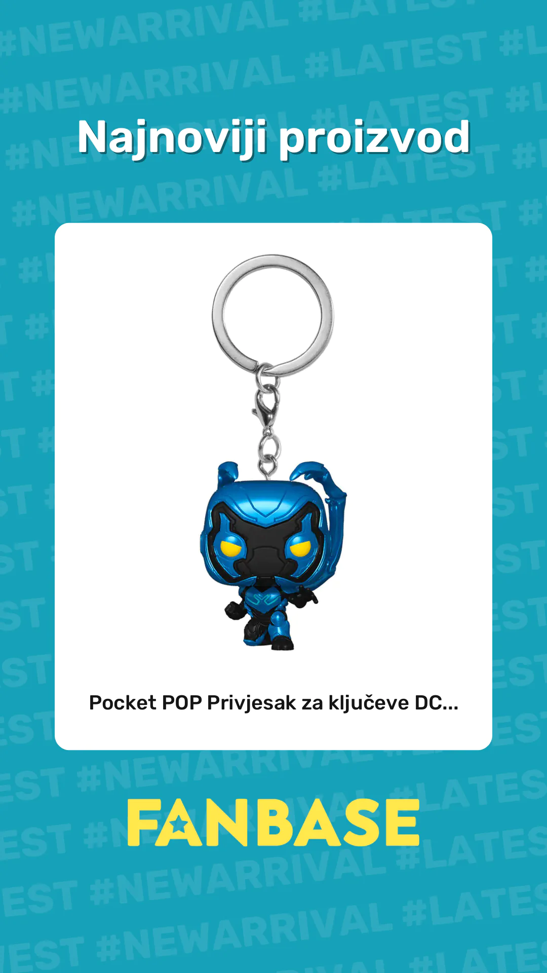 Najnoviji proizvod: Pocket POP Privjesak za ključeve DC...