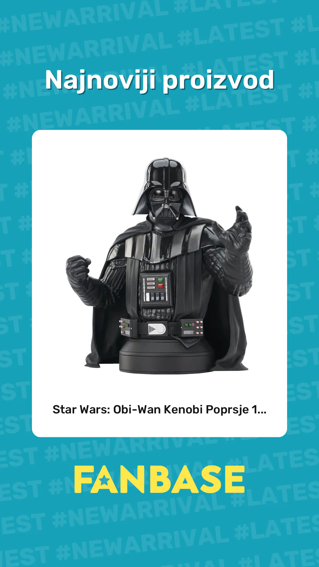 Najnoviji proizvod: Star Wars: Obi-Wan Kenobi Poprsje 1...