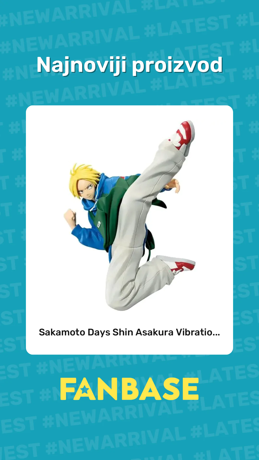 Najnoviji proizvod: Sakamoto Days Shin Asakura Vibratio...