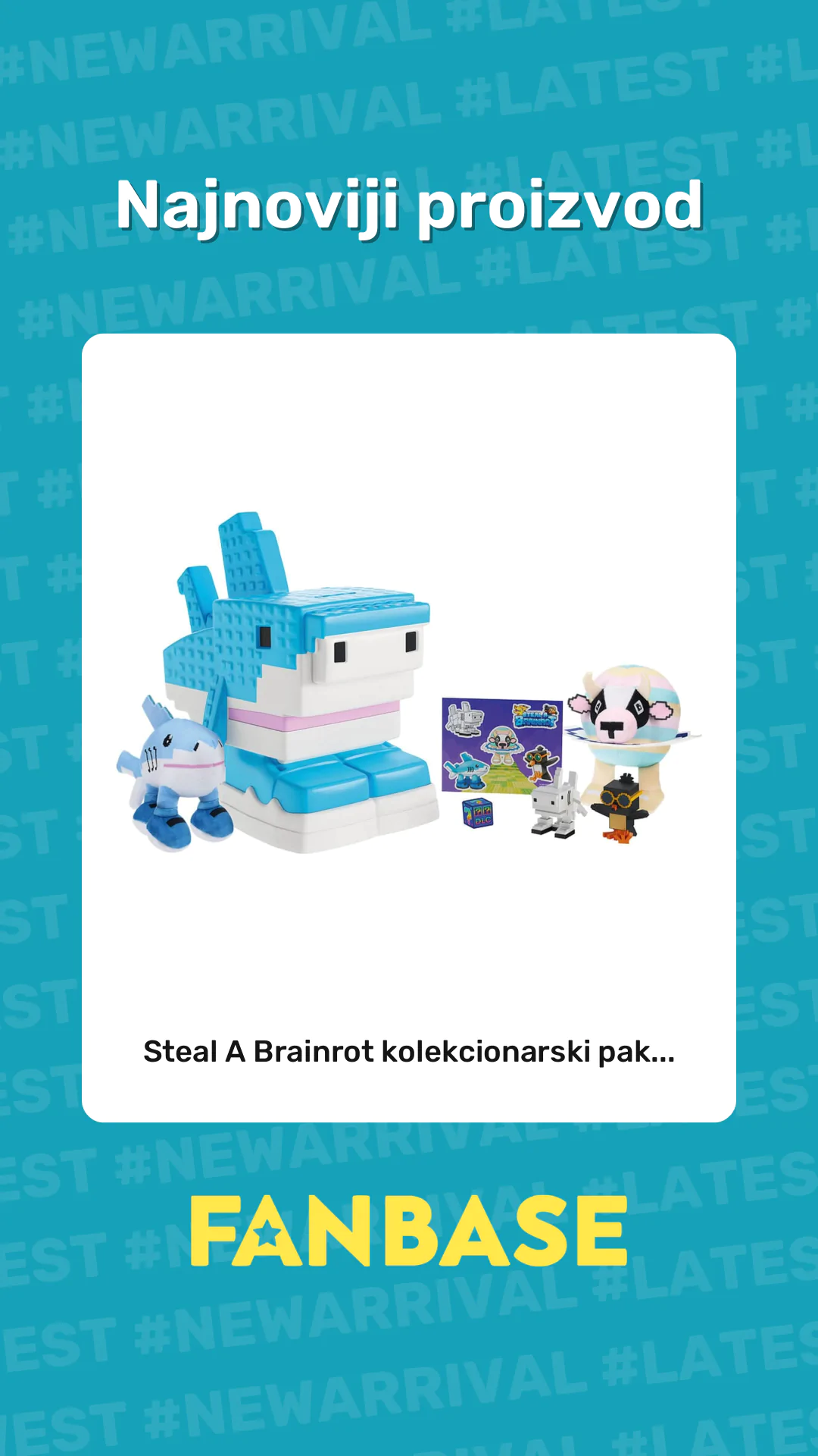 Najnoviji proizvod: Steal A Brainrot kolekcionarski pak...