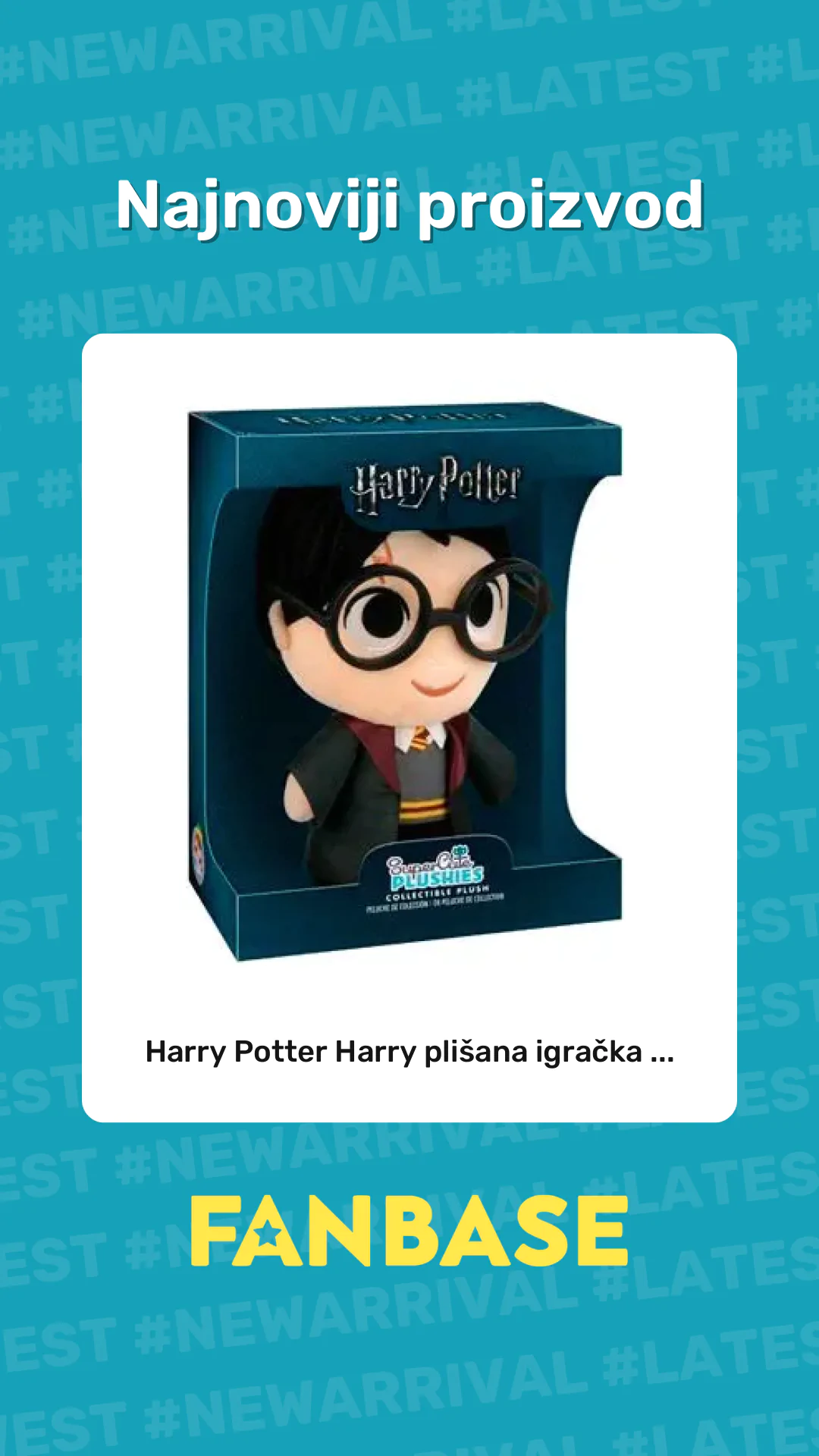 Najnoviji proizvod: Harry Potter Harry plišana igračka ...
