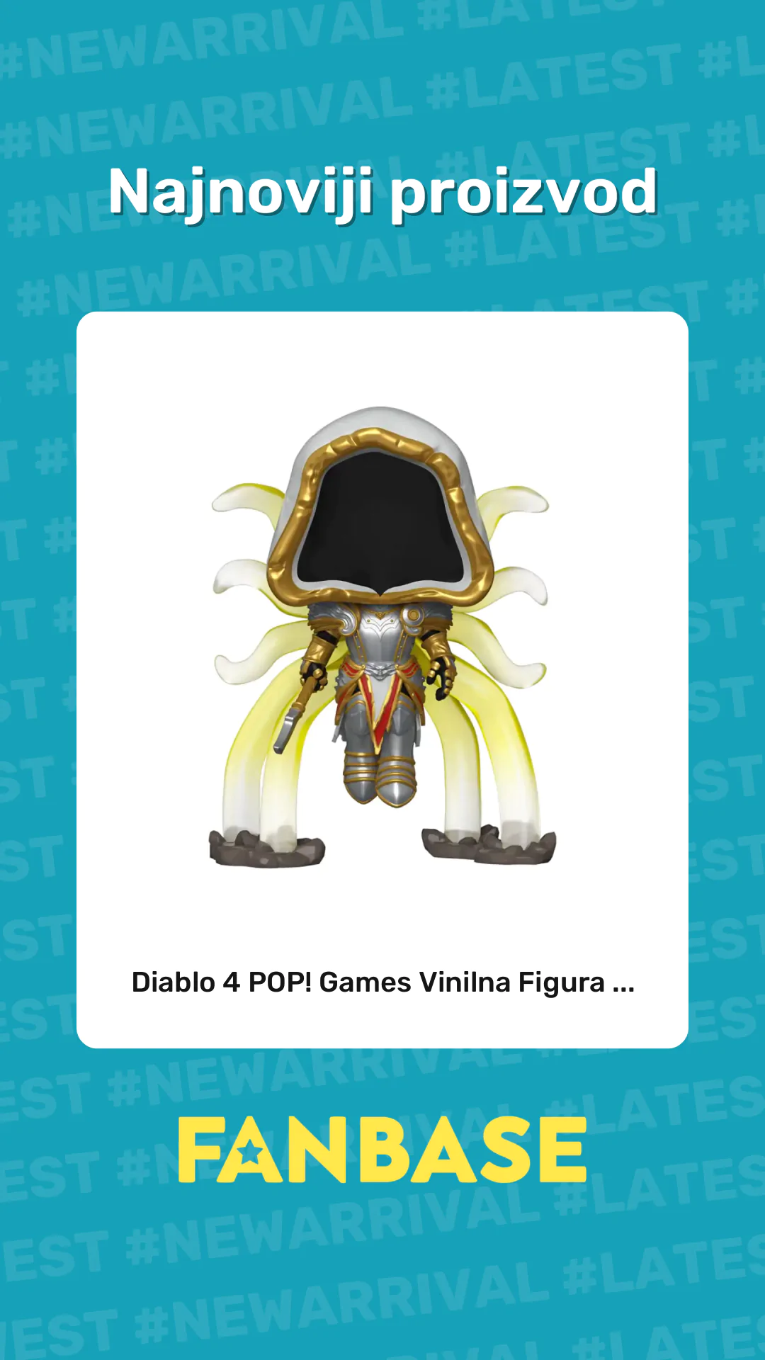 Najnoviji proizvod: Diablo 4 POP! Games Vinilna Figura ...