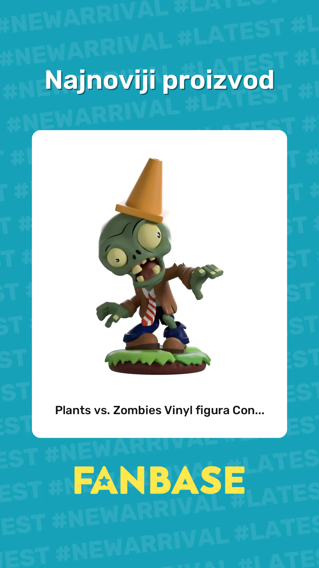 Najnoviji proizvod: Plants vs. Zombies Vinyl figura Con...