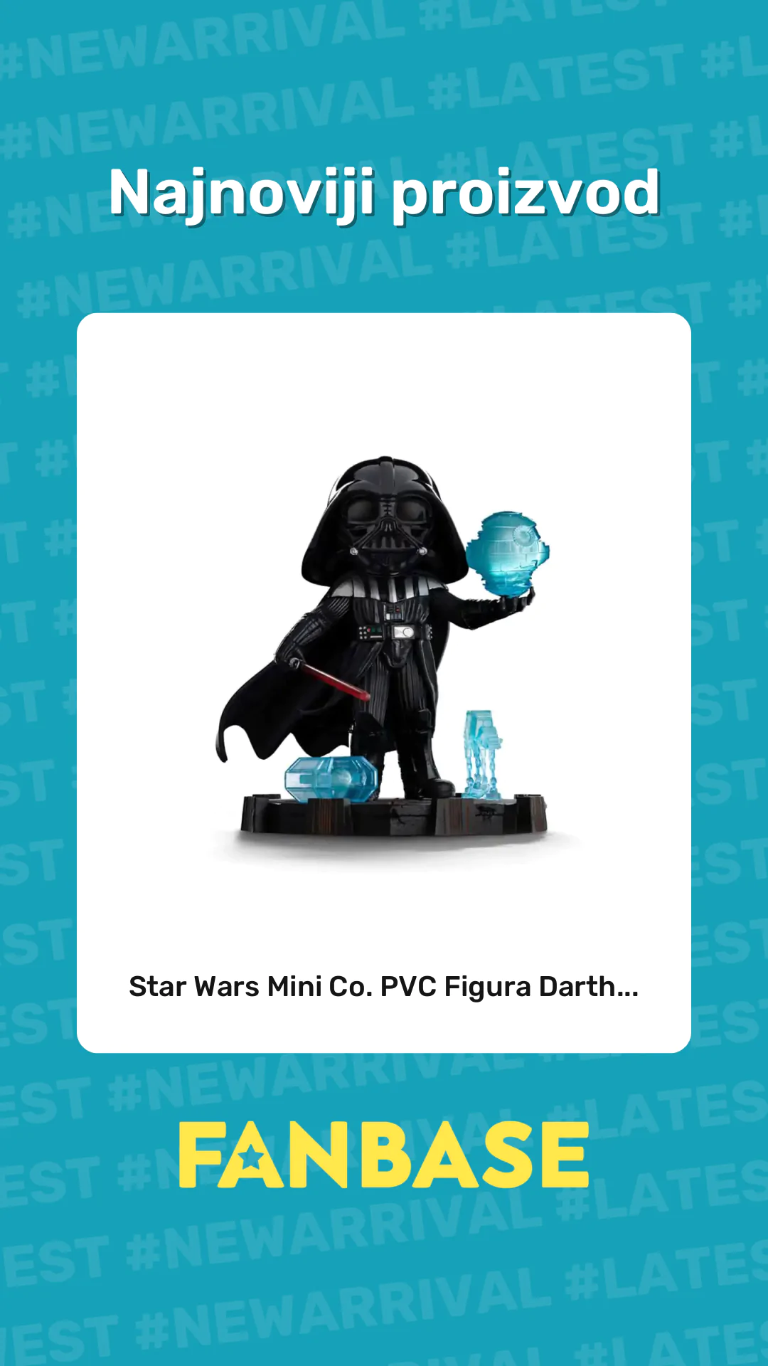 Najnoviji proizvod: Star Wars Mini Co. PVC Figura Darth...