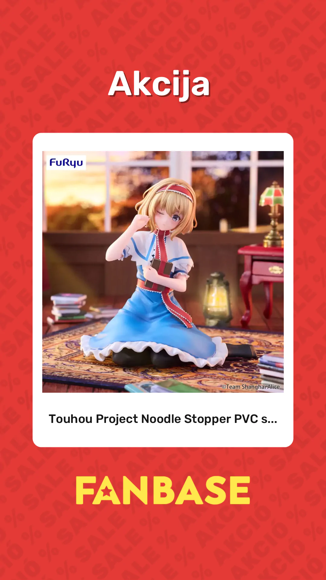 Akcija: Touhou Project Noodle Stopper PVC s...