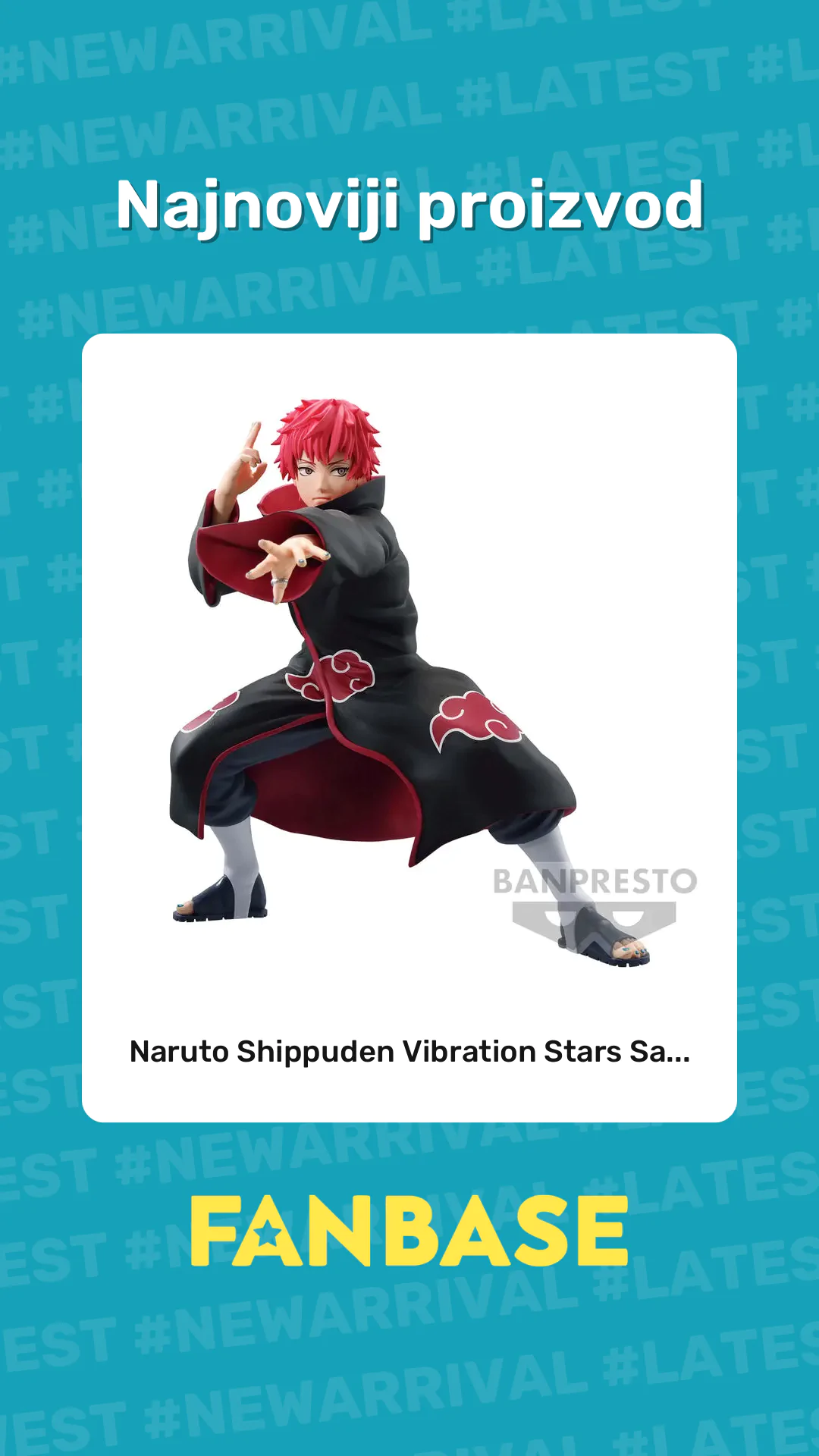 Najnoviji proizvod: Naruto Shippuden Vibration Stars Sa...
