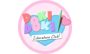 Doki Doki Literature Club! pribor za figure logo